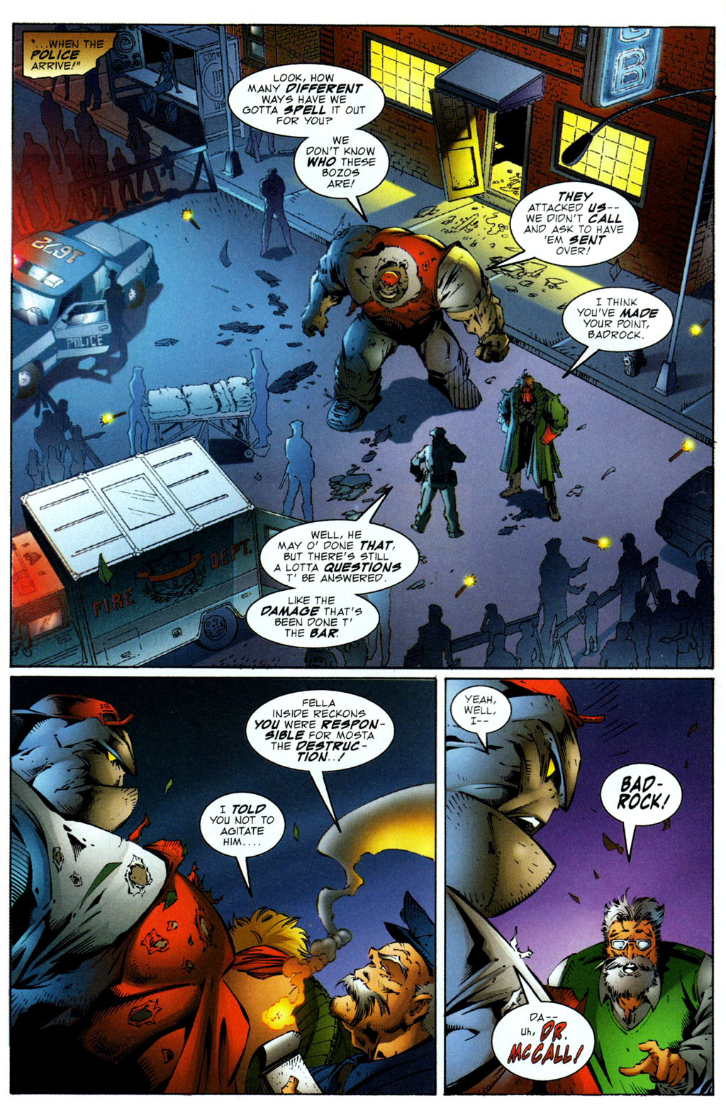 Read online Grifter/Badrock comic -  Issue #1 - 12