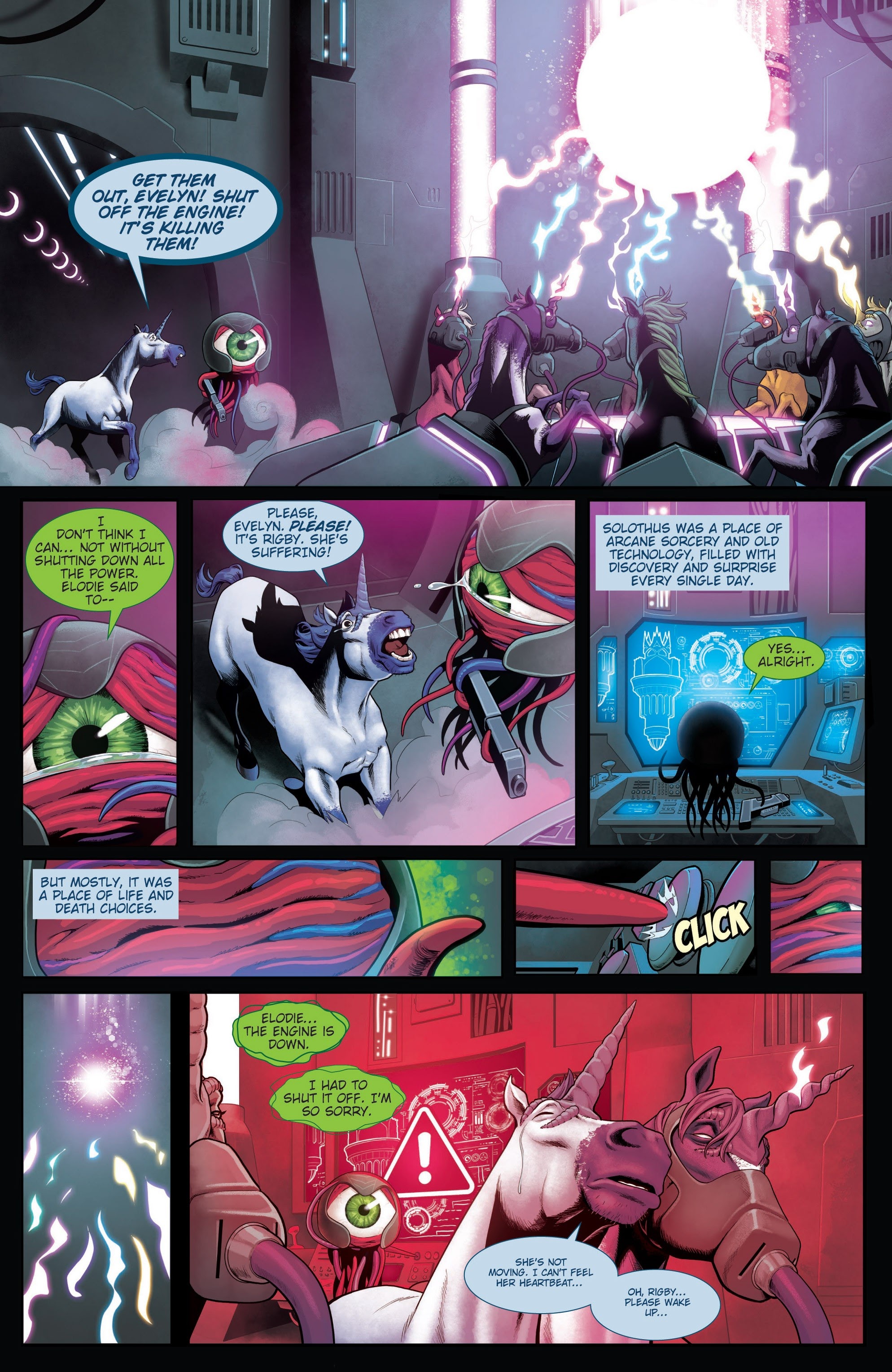 Read online By the Horns comic -  Issue #8 - 9