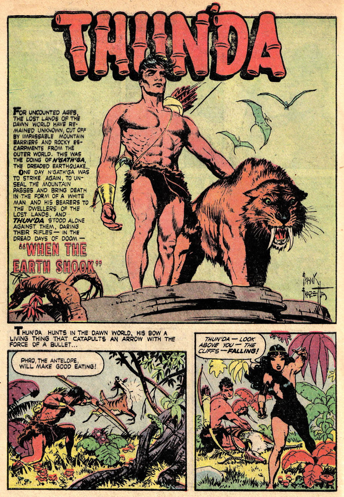 Read online Thun'da: King of the Congo comic -  Issue #1 - 20