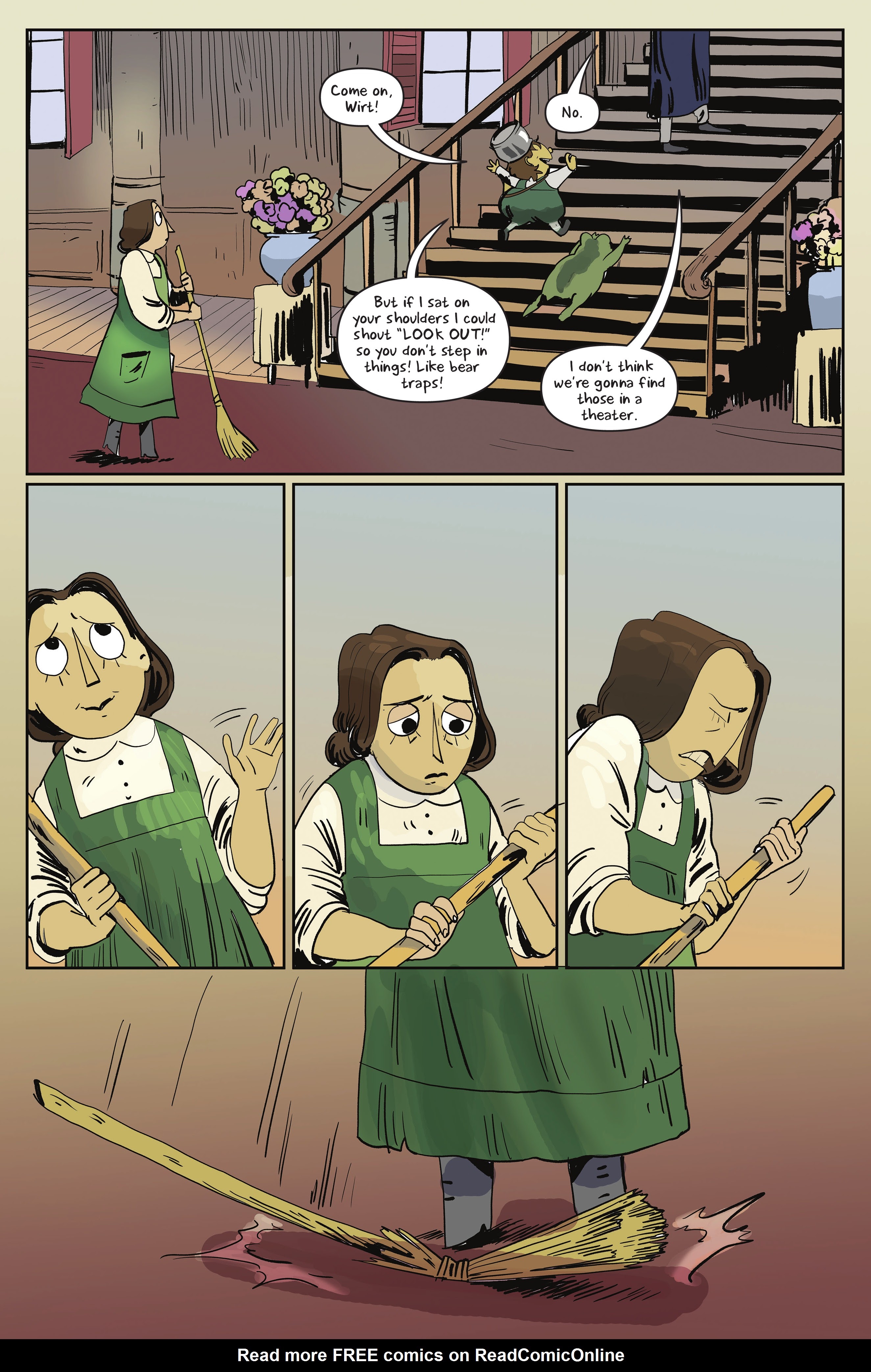 Read online Over the Garden Wall: Soulful Symphonies comic -  Issue # TPB - 69