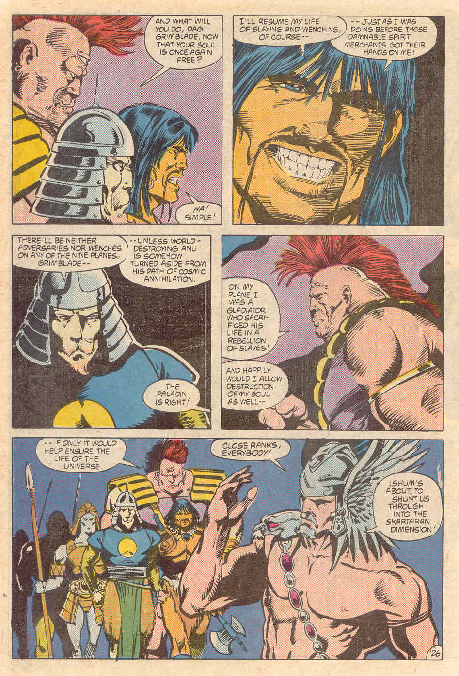 Read online Warlord (1976) comic -  Issue #133 - 25