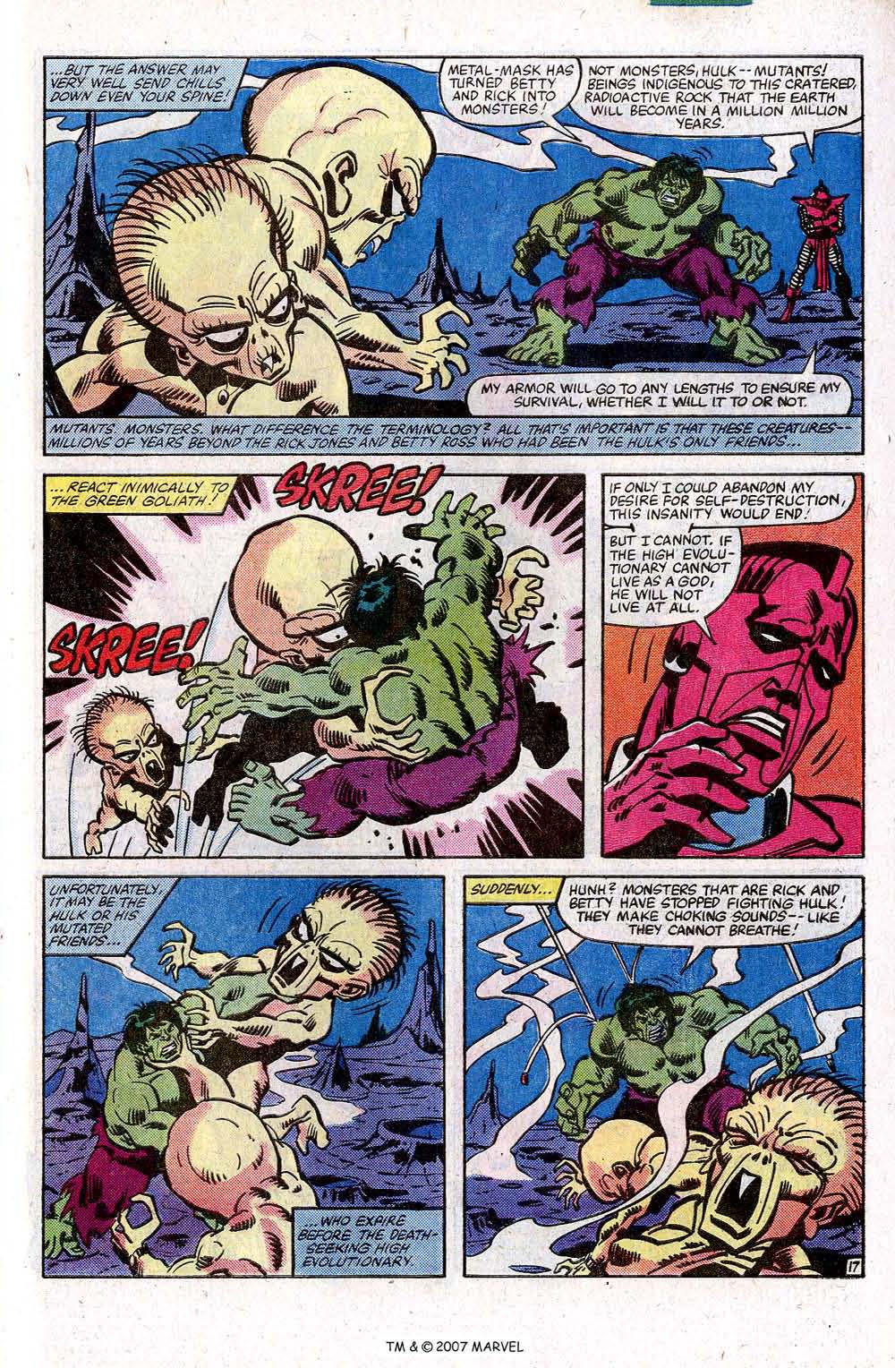 Read online The Incredible Hulk (1968) comic -  Issue #266 - 27