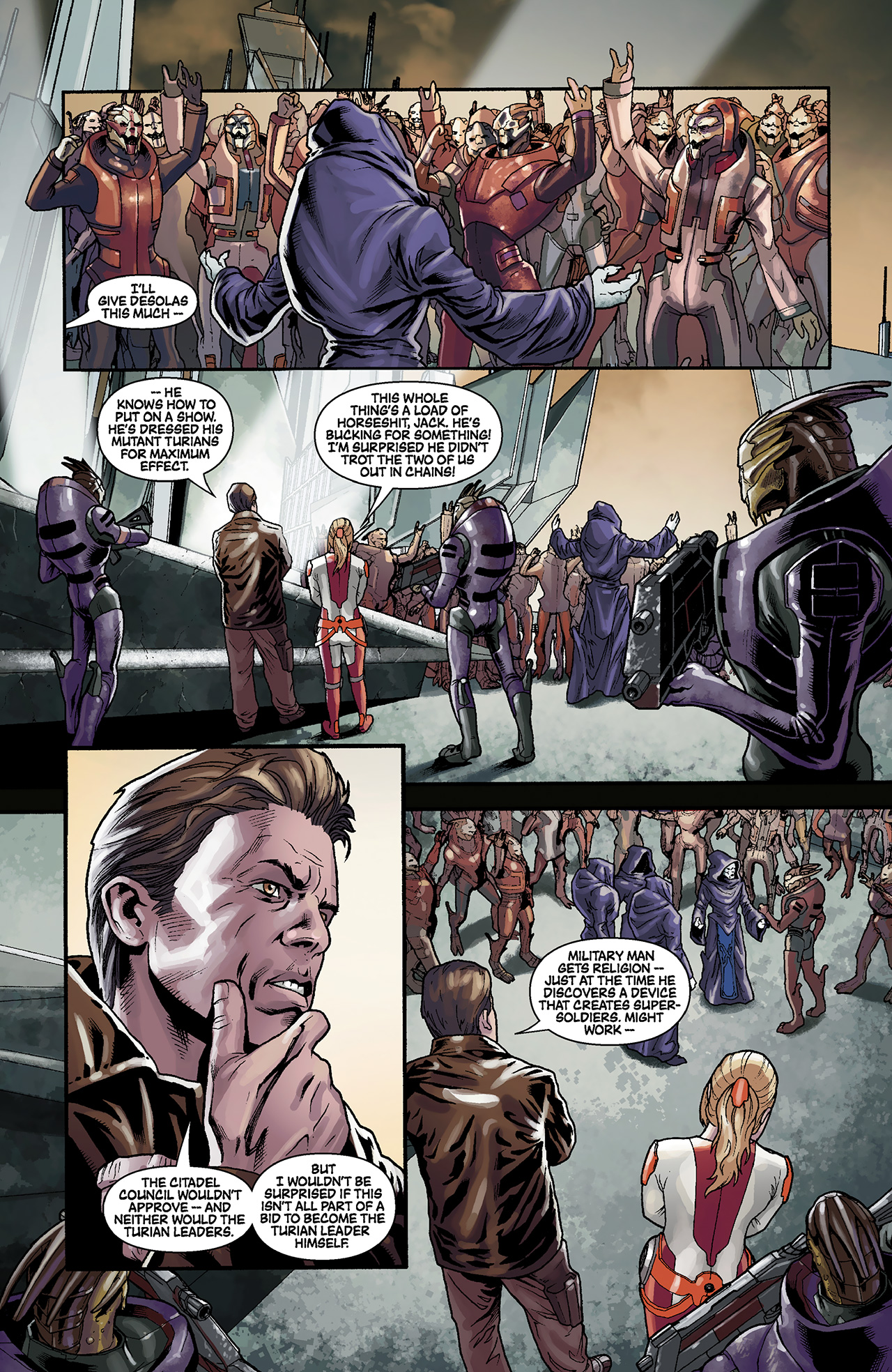 Read online Mass Effect: Evolution comic -  Issue #3 - 15