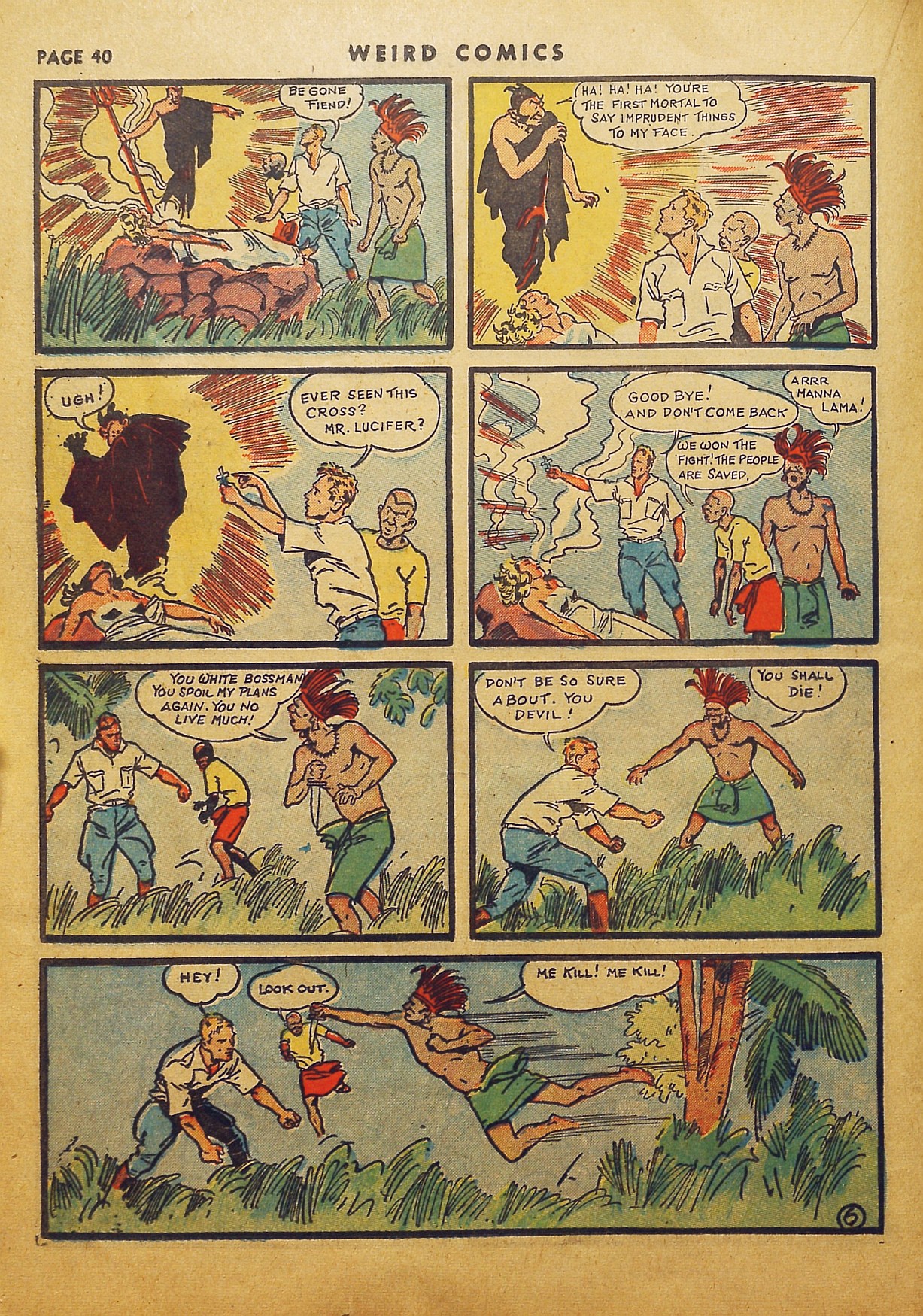 Read online Weird Comics comic -  Issue #6 - 41