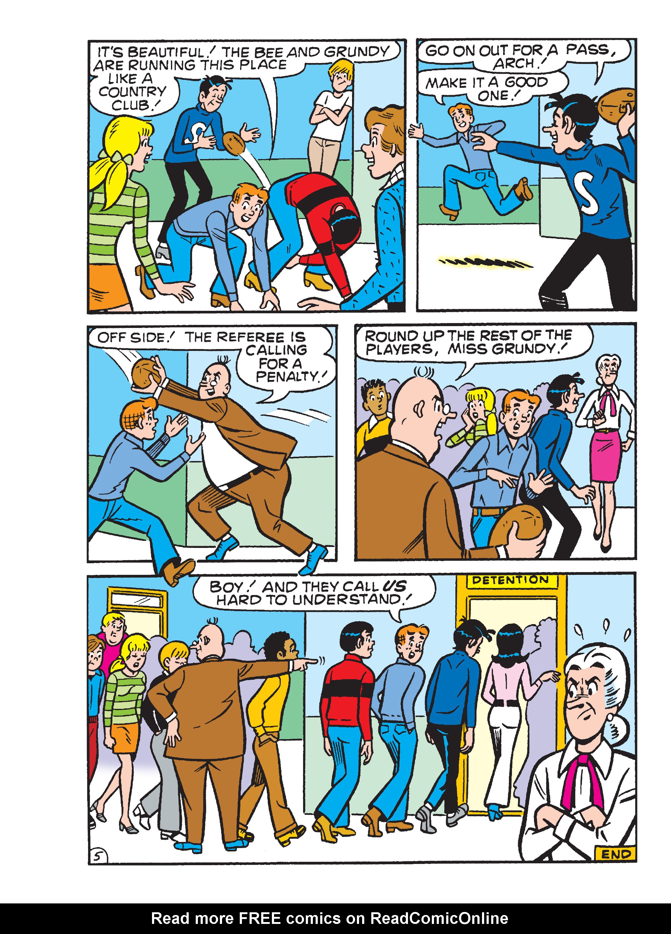 Read online Archie's Funhouse Double Digest comic -  Issue #23 - 135