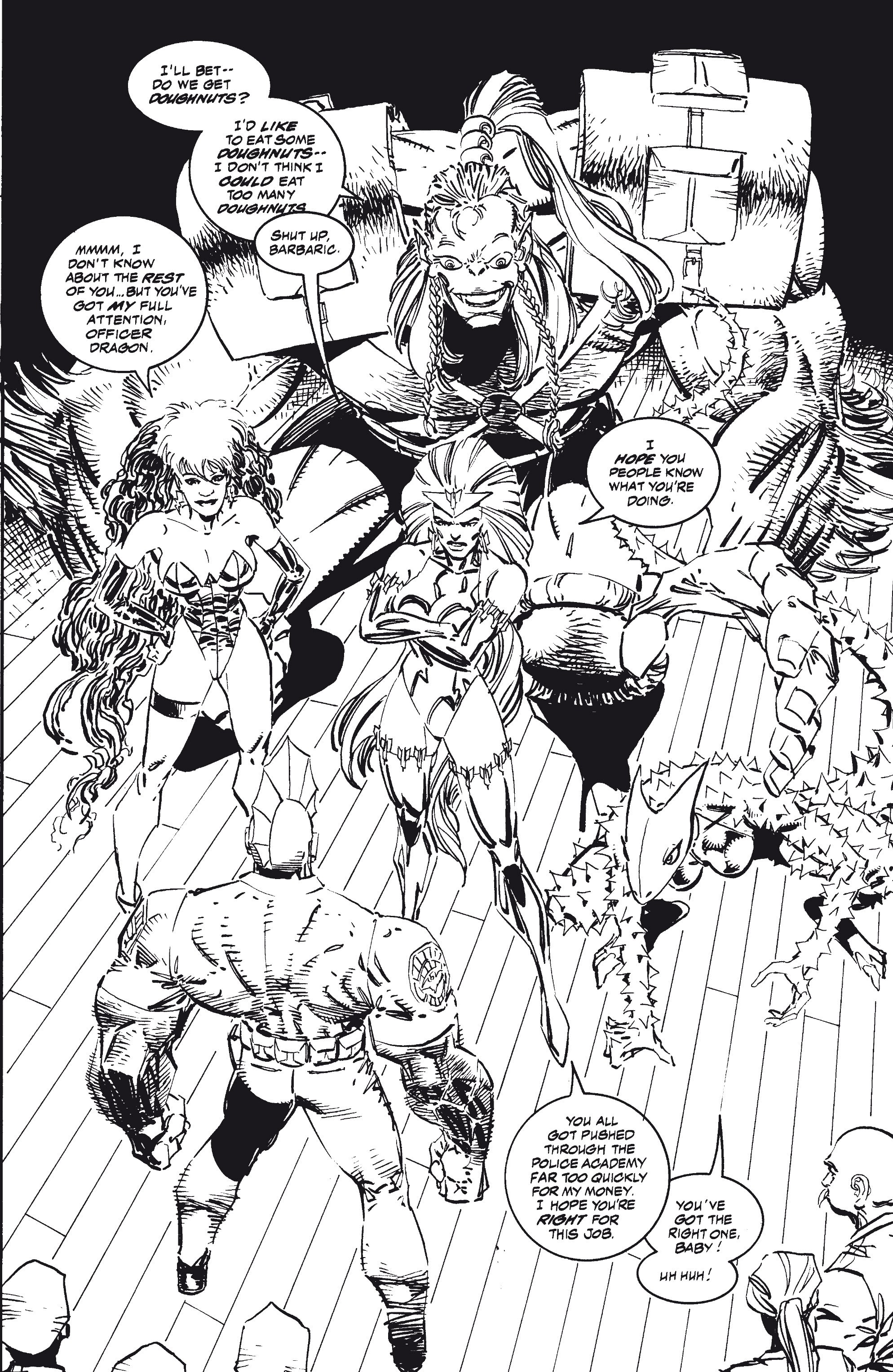 Read online Savage Dragon Archives comic -  Issue # TPB 1 (Part 3) - 7