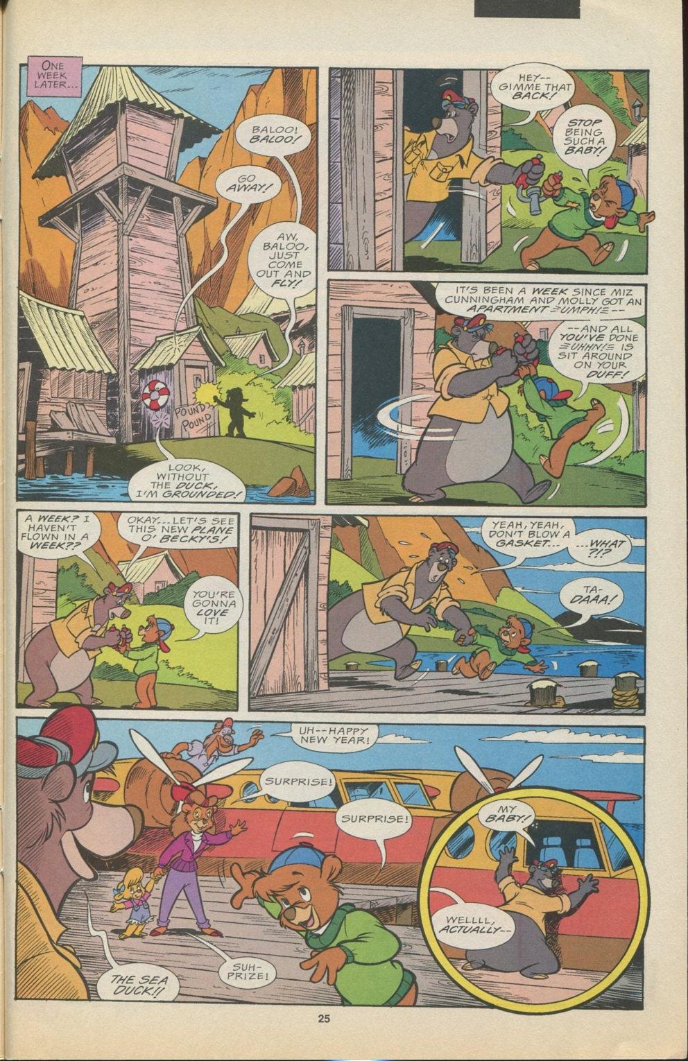 Read online Disney's Tale Spin Limited Series: ''Take Off'' comic -  Issue #4 - 26