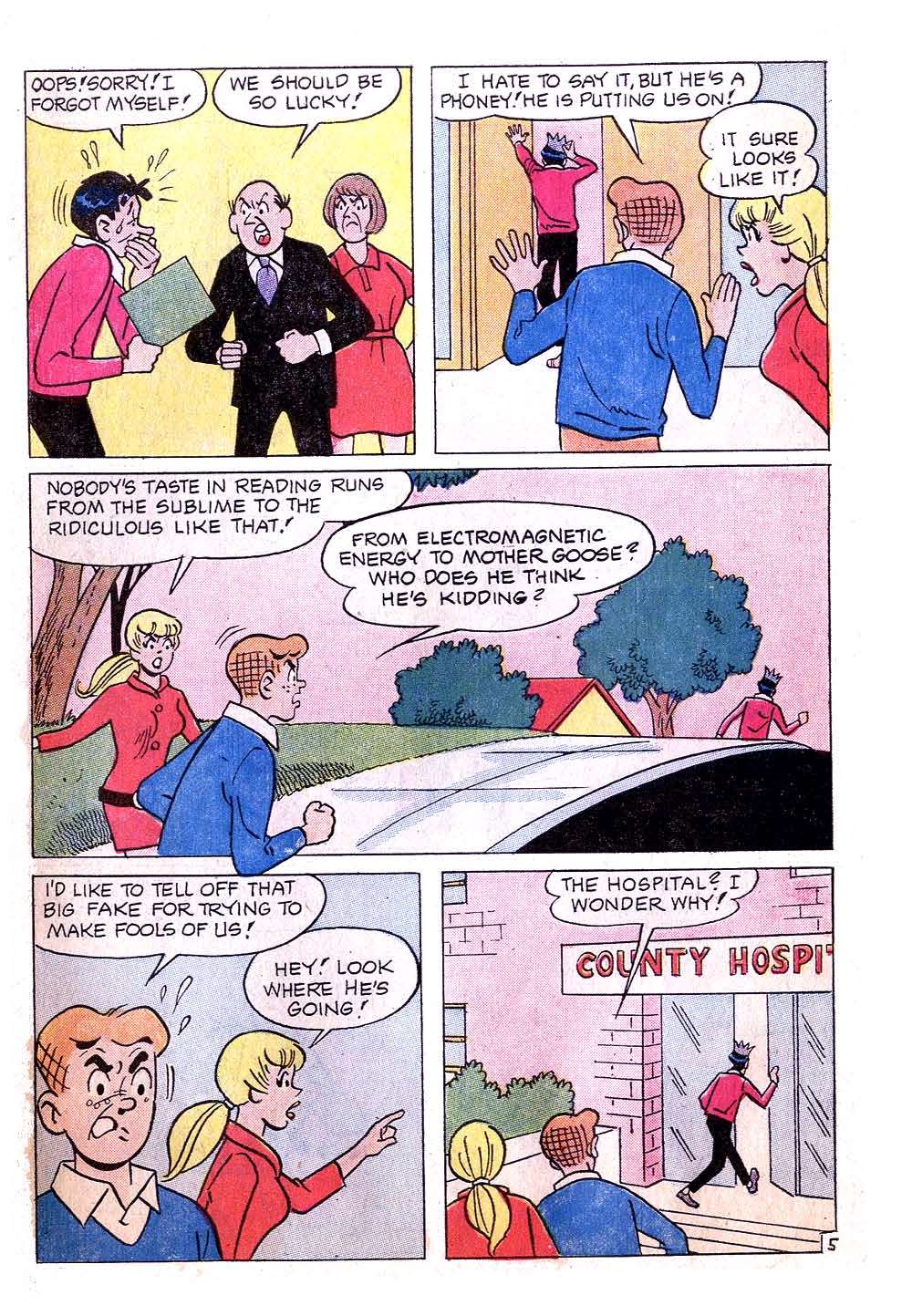 Read online Jughead (1965) comic -  Issue #206 - 7