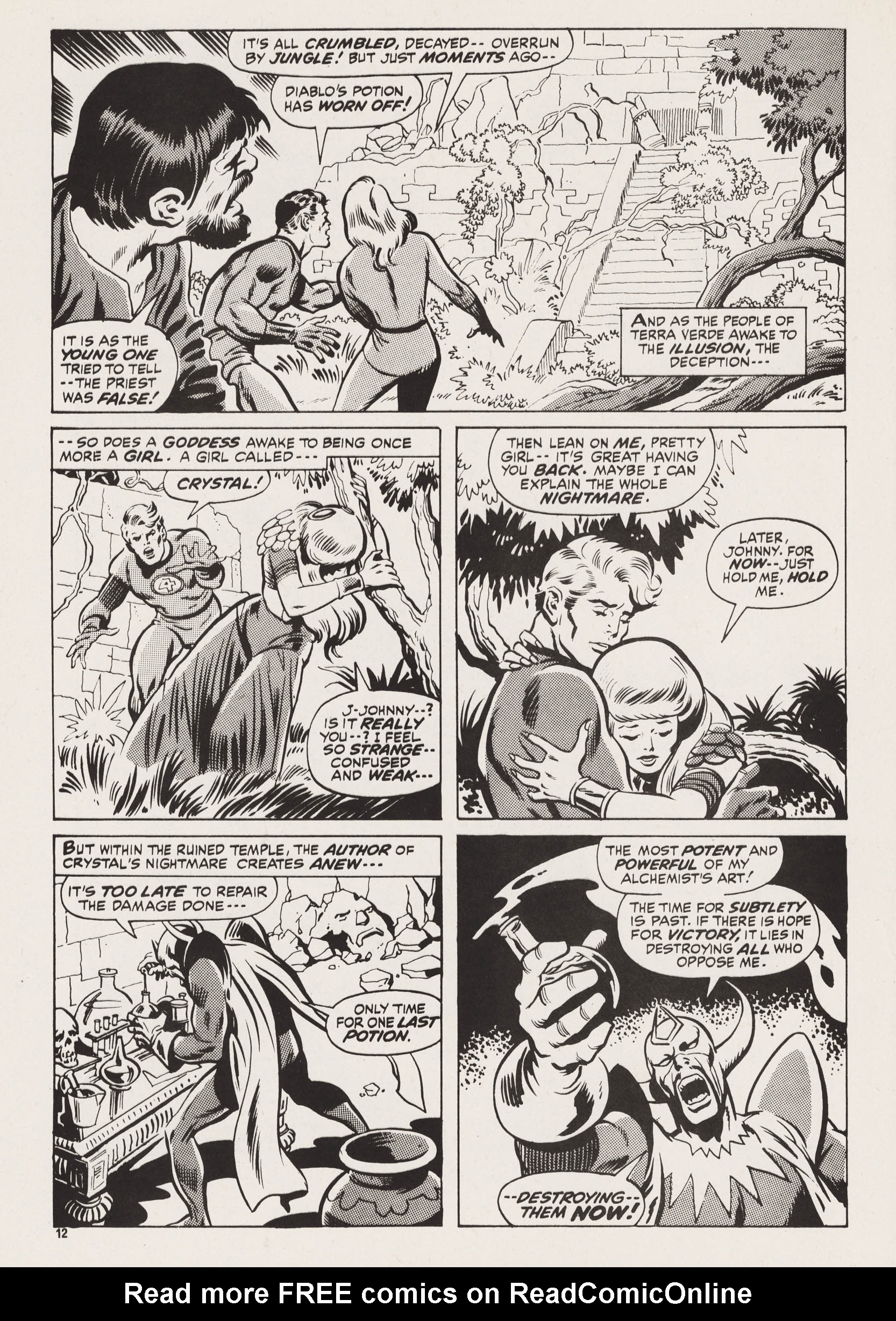 Read online Captain Britain (1976) comic -  Issue #19 - 12