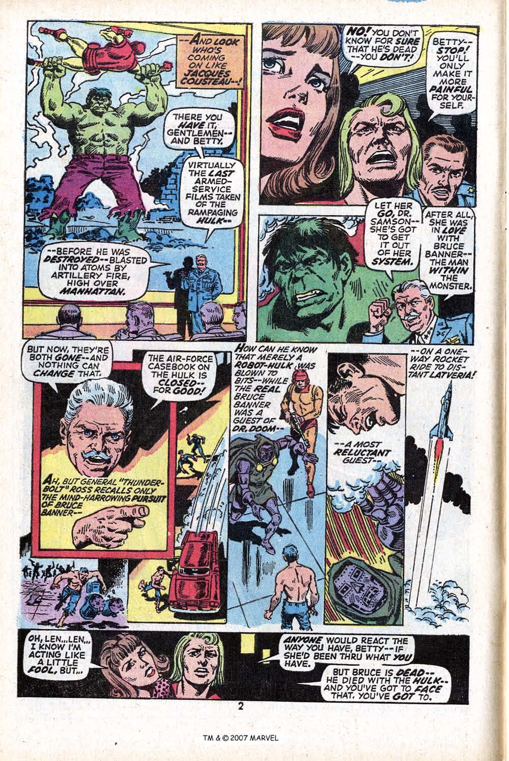 Read online The Incredible Hulk (1968) comic -  Issue #144 - 4