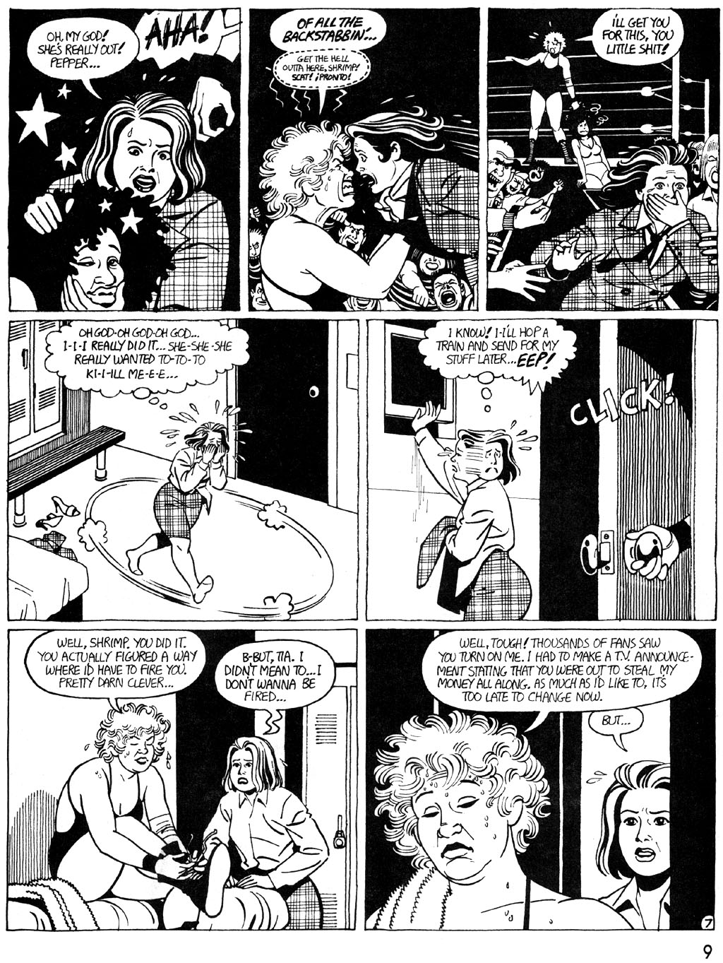 Read online Love and Rockets (1982) comic -  Issue #27 - 11