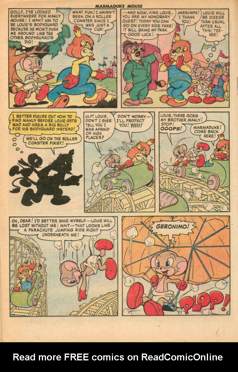 Read online Marmaduke Mouse comic -  Issue #21 - 26