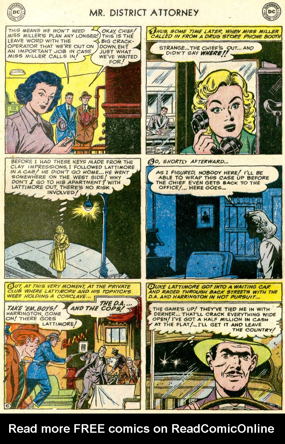 Read online Mr. District Attorney comic -  Issue #37 - 8