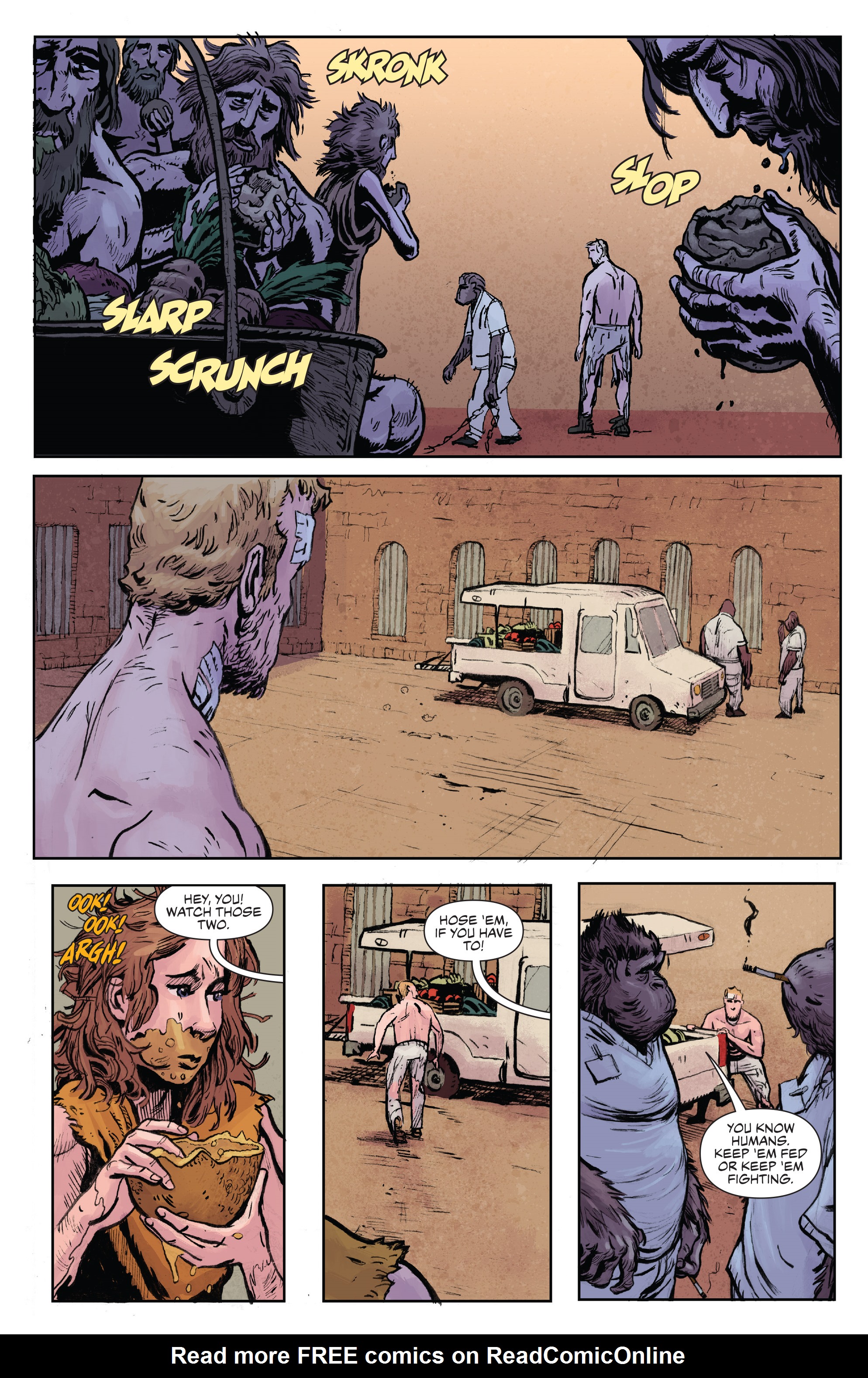 Read online Planet of the Apes Visionaries comic -  Issue # TPB - 53