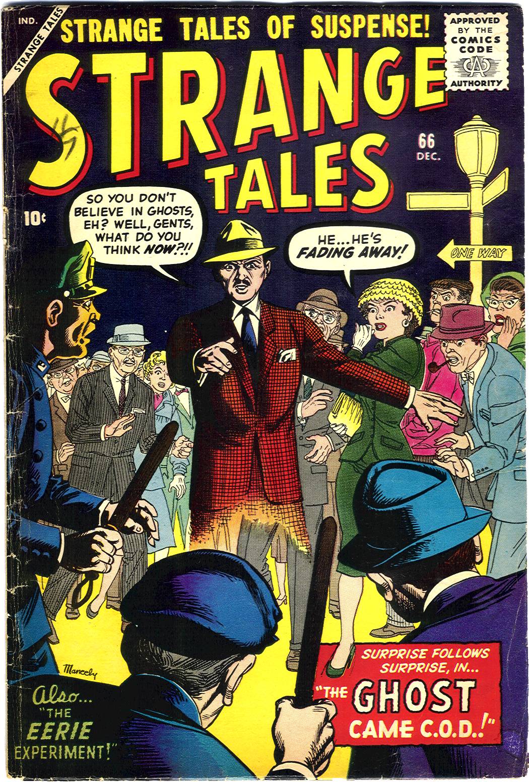 Read online Strange Tales (1951) comic -  Issue #66 - 1