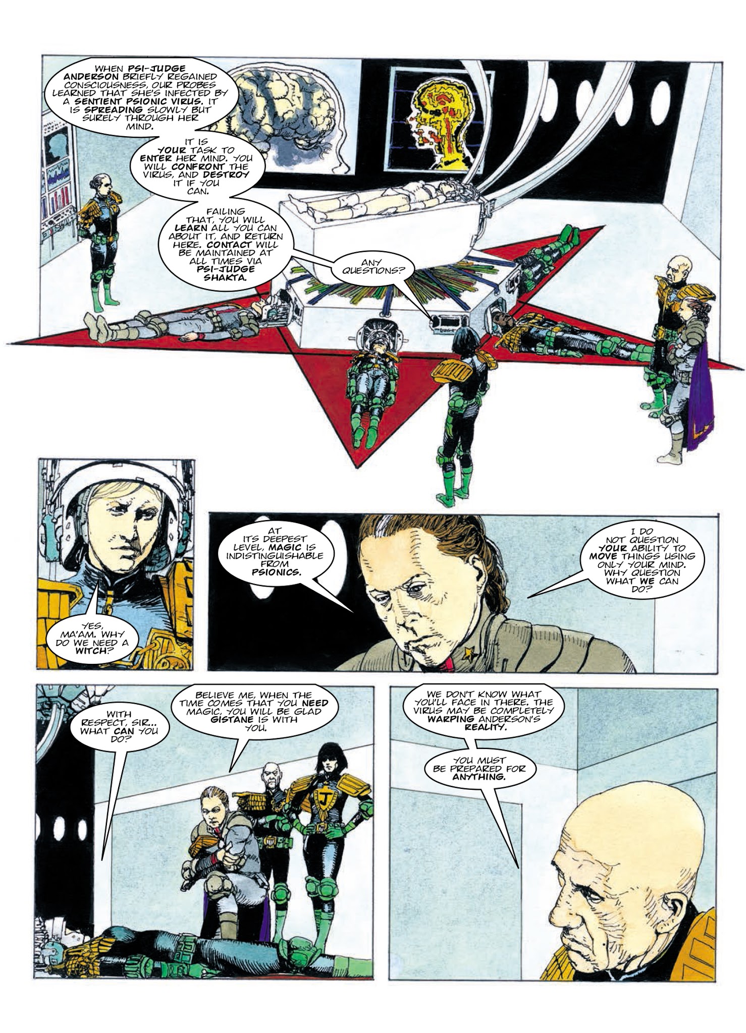 Read online Judge Anderson: The Psi Files comic -  Issue # TPB 4 - 141