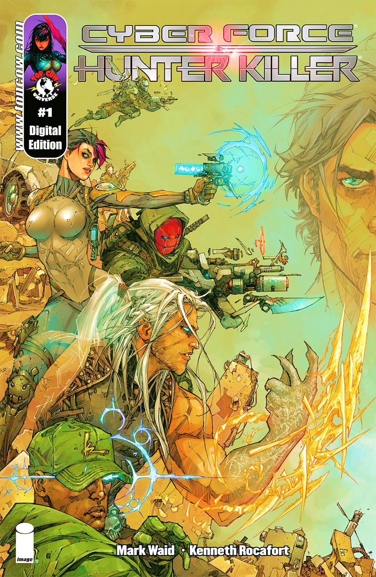 Read online CyberForce/Hunter-Killer comic -  Issue #1 - 1