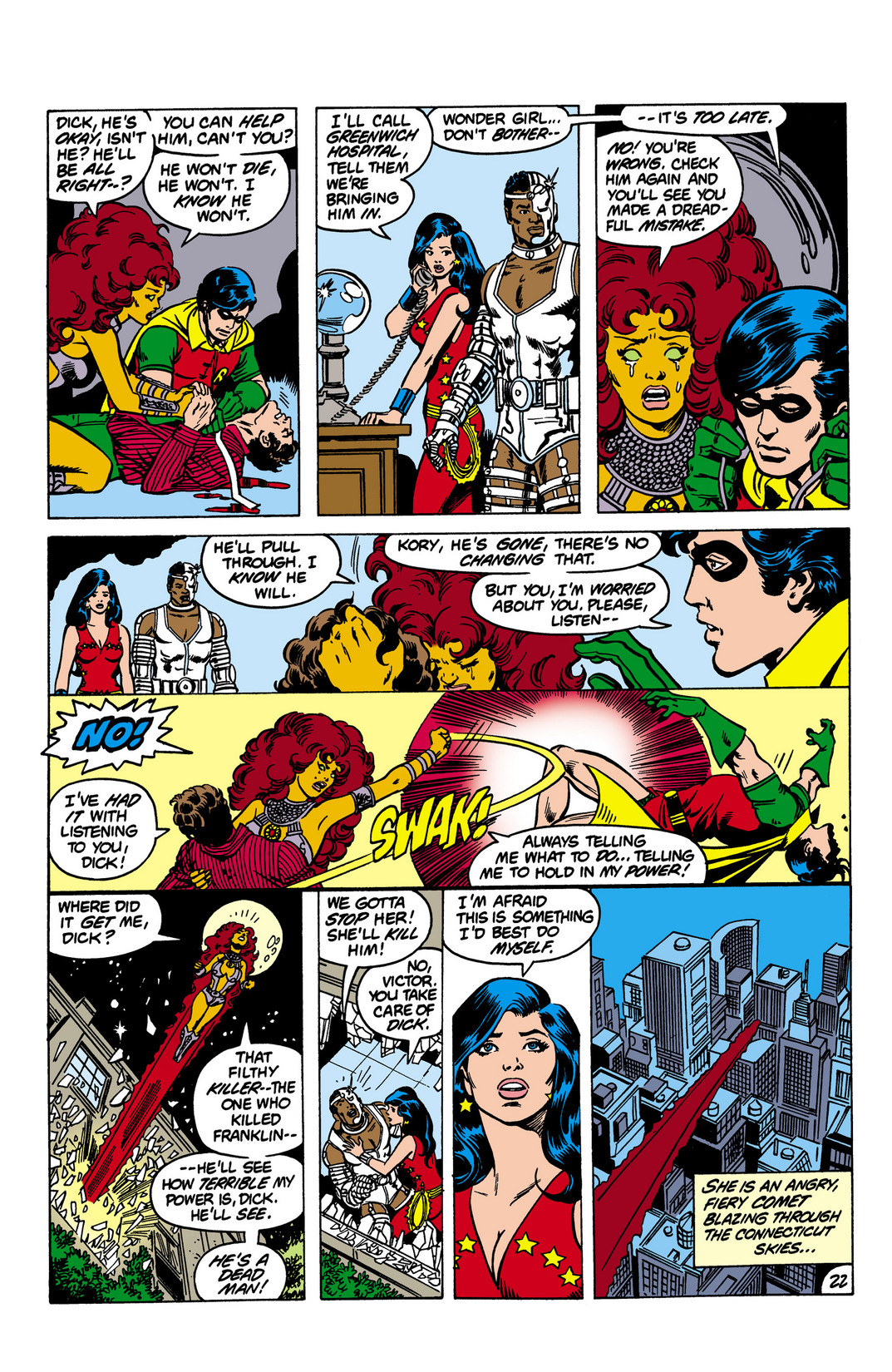 Read online The New Teen Titans (1980) comic -  Issue #16 - 23