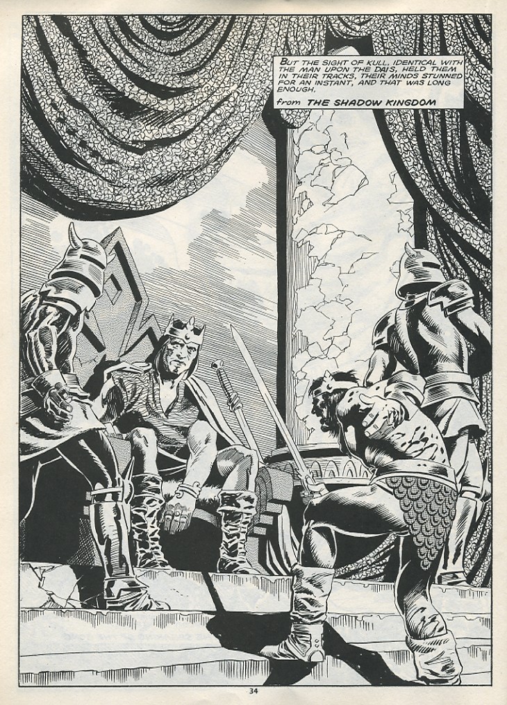 Read online The Savage Sword Of Conan comic -  Issue #177 - 36