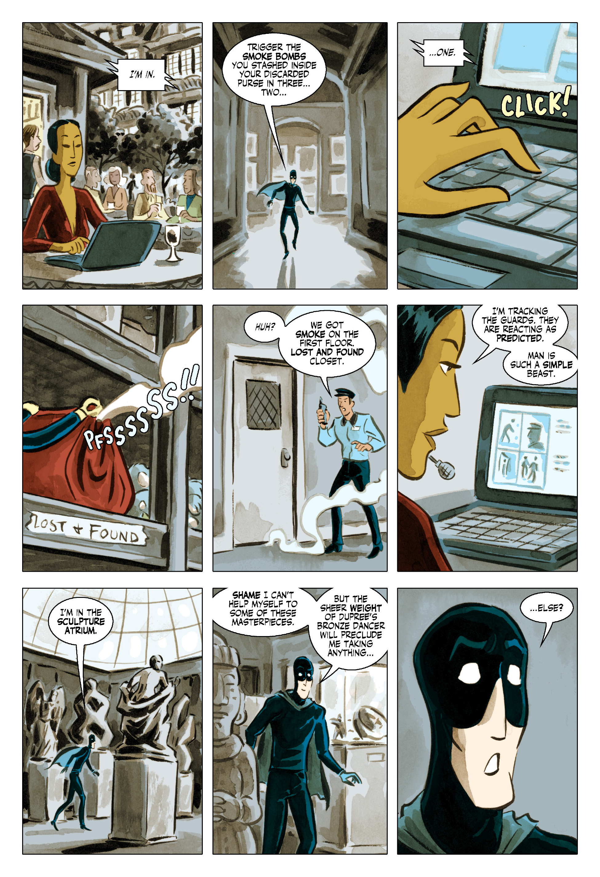 Read online Bandette (2012) comic -  Issue #19 - 5