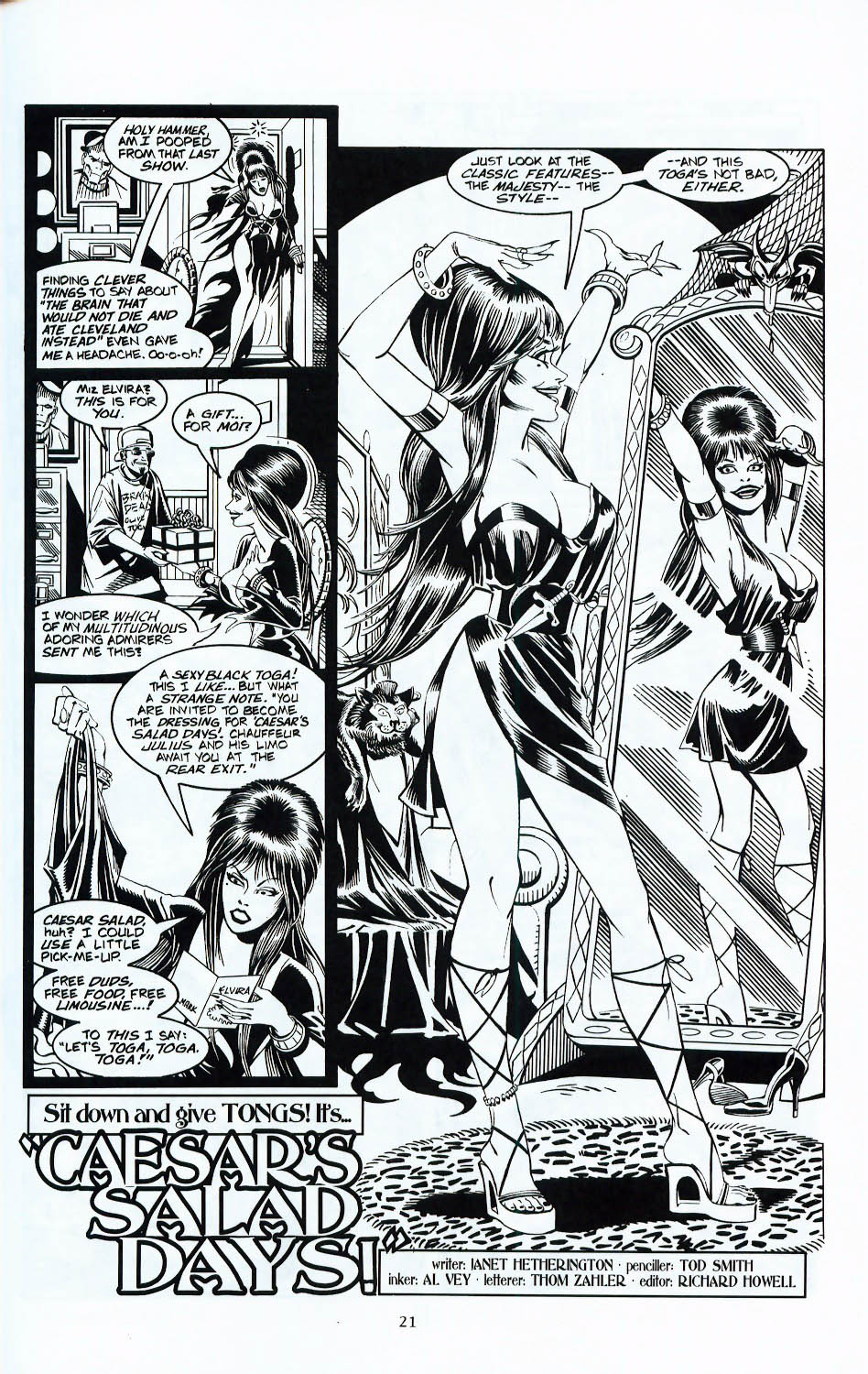 Read online Elvira, Mistress of the Dark comic -  Issue #117 - 18