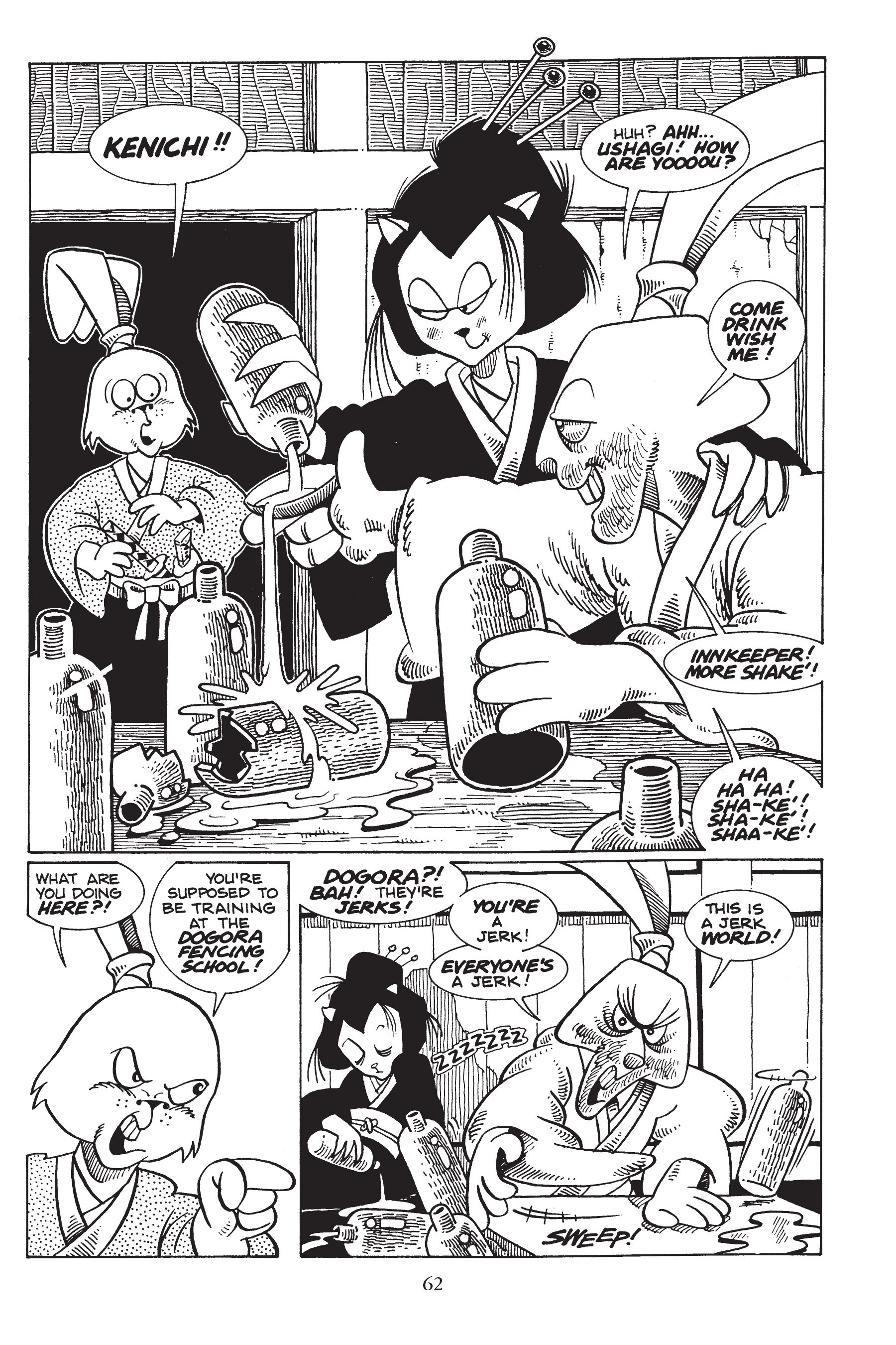 Read online Usagi Yojimbo (1987) comic -  Issue # _TPB 2 - 64