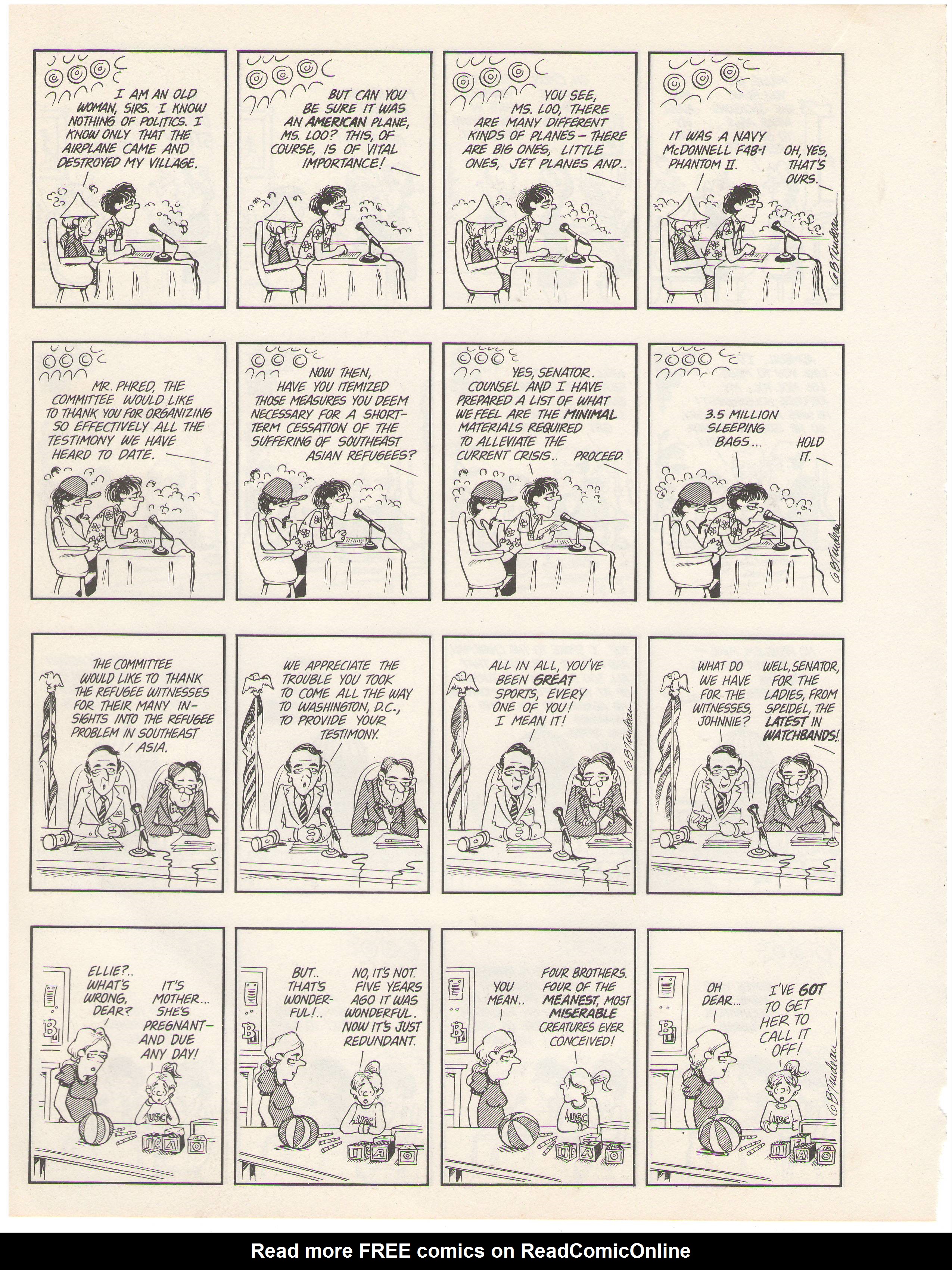 Read online The Doonesbury Chronicles comic -  Issue # TPB (Part 2) - 39