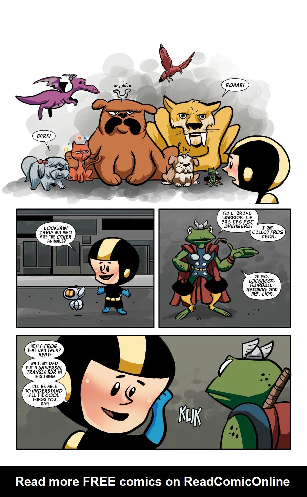 Read online Tails of the Pet Avengers: The Dogs of Summer comic -  Issue # Full - 11