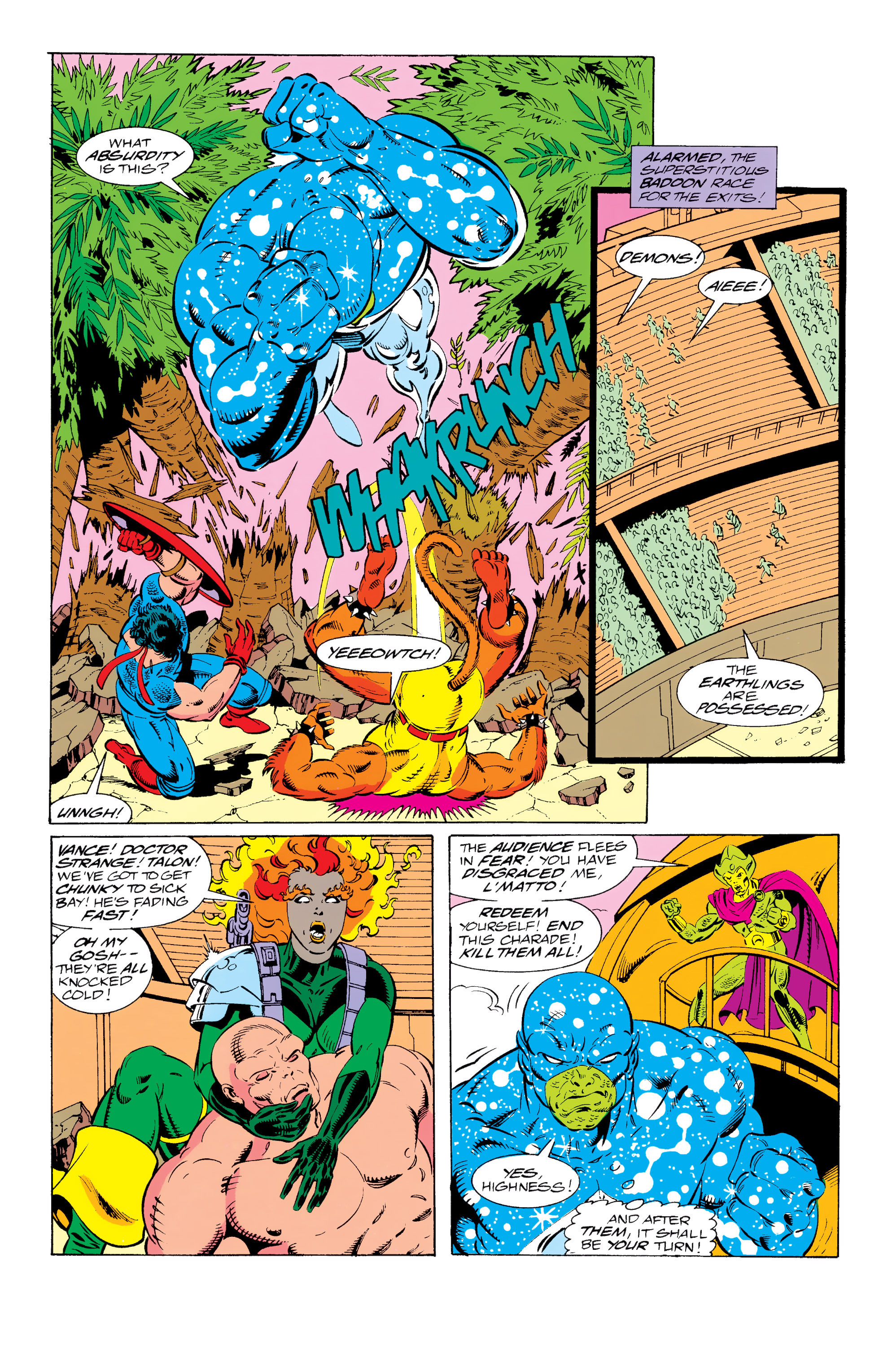 Read online Guardians of the Galaxy (1990) comic -  Issue # _TPB In The Year 3000 1 (Part 1) - 85