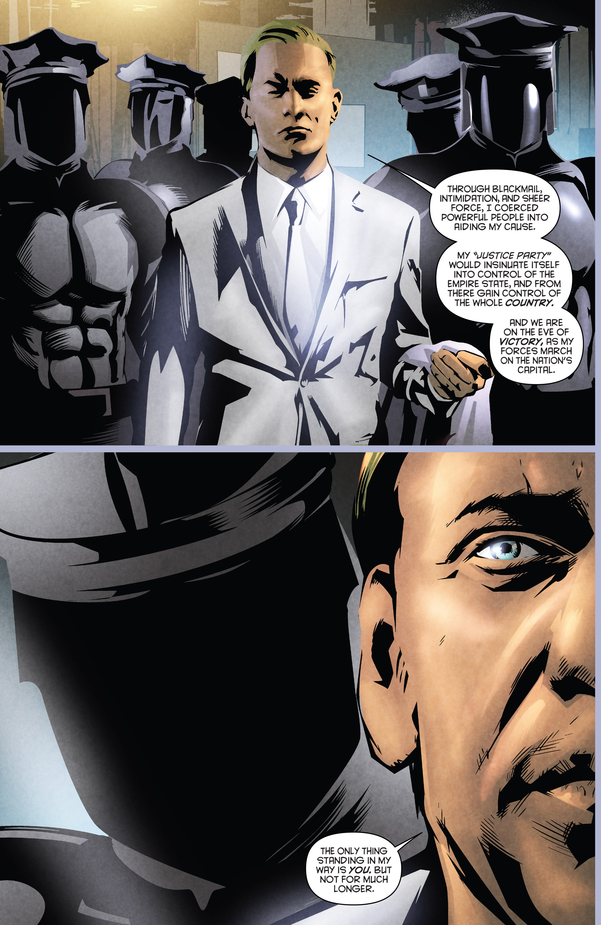 Read online Masks comic -  Issue #8 - 9