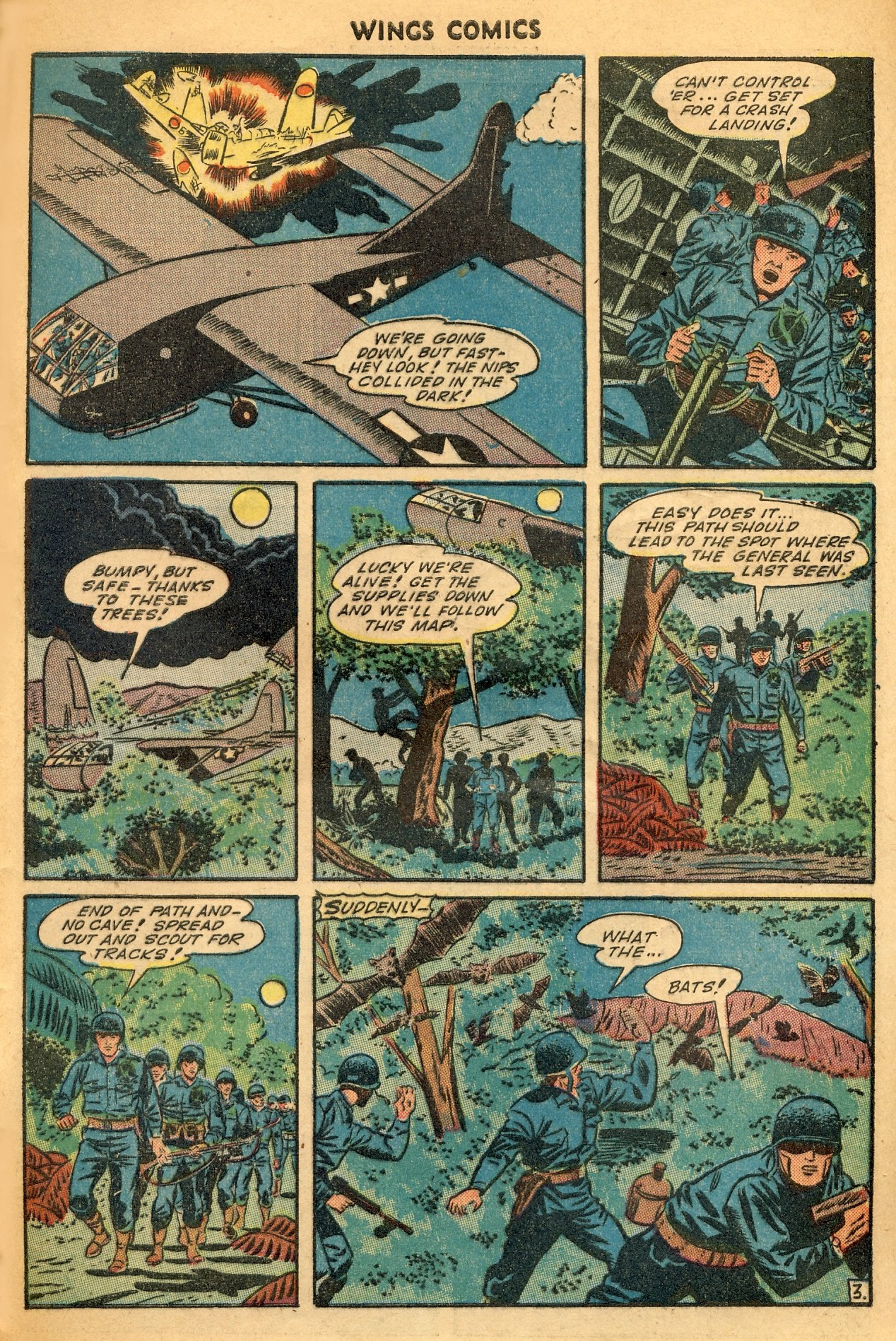 Read online Wings Comics comic -  Issue #54 - 45