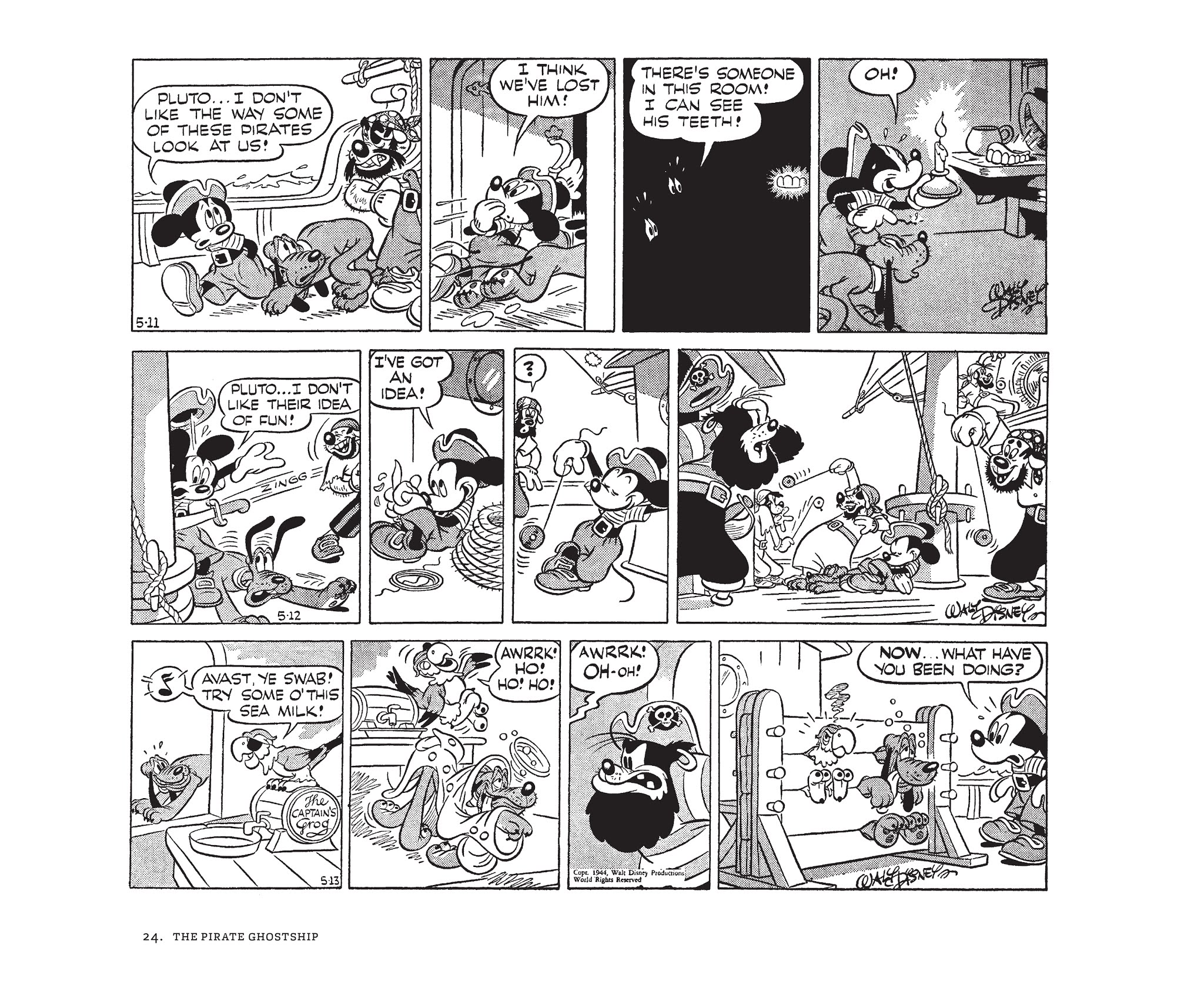 Read online Walt Disney's Mickey Mouse by Floyd Gottfredson comic -  Issue # TPB 8 (Part 1) - 24