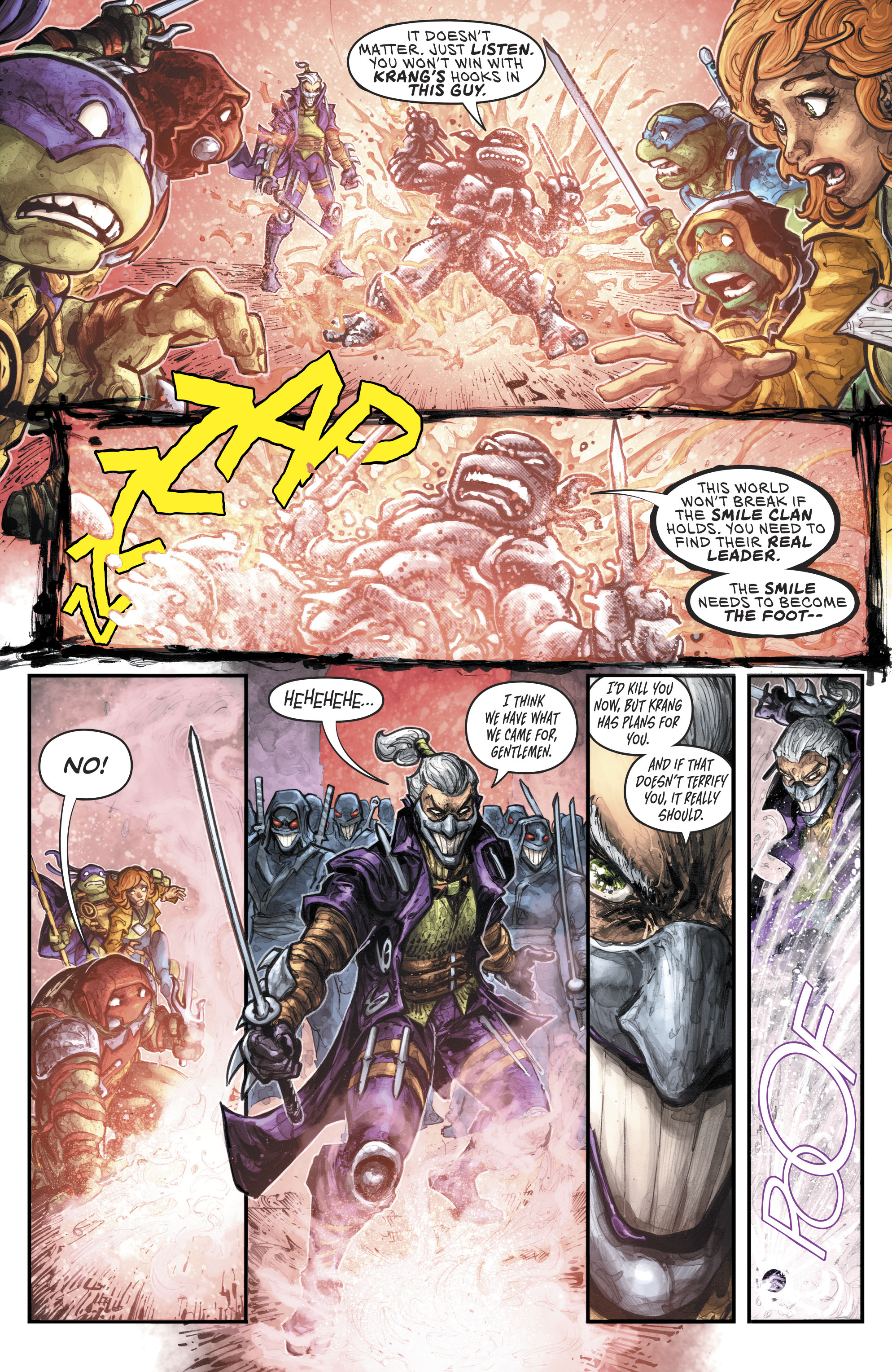Read online Batman/Teenage Mutant Ninja Turtles III comic -  Issue #3 - 19