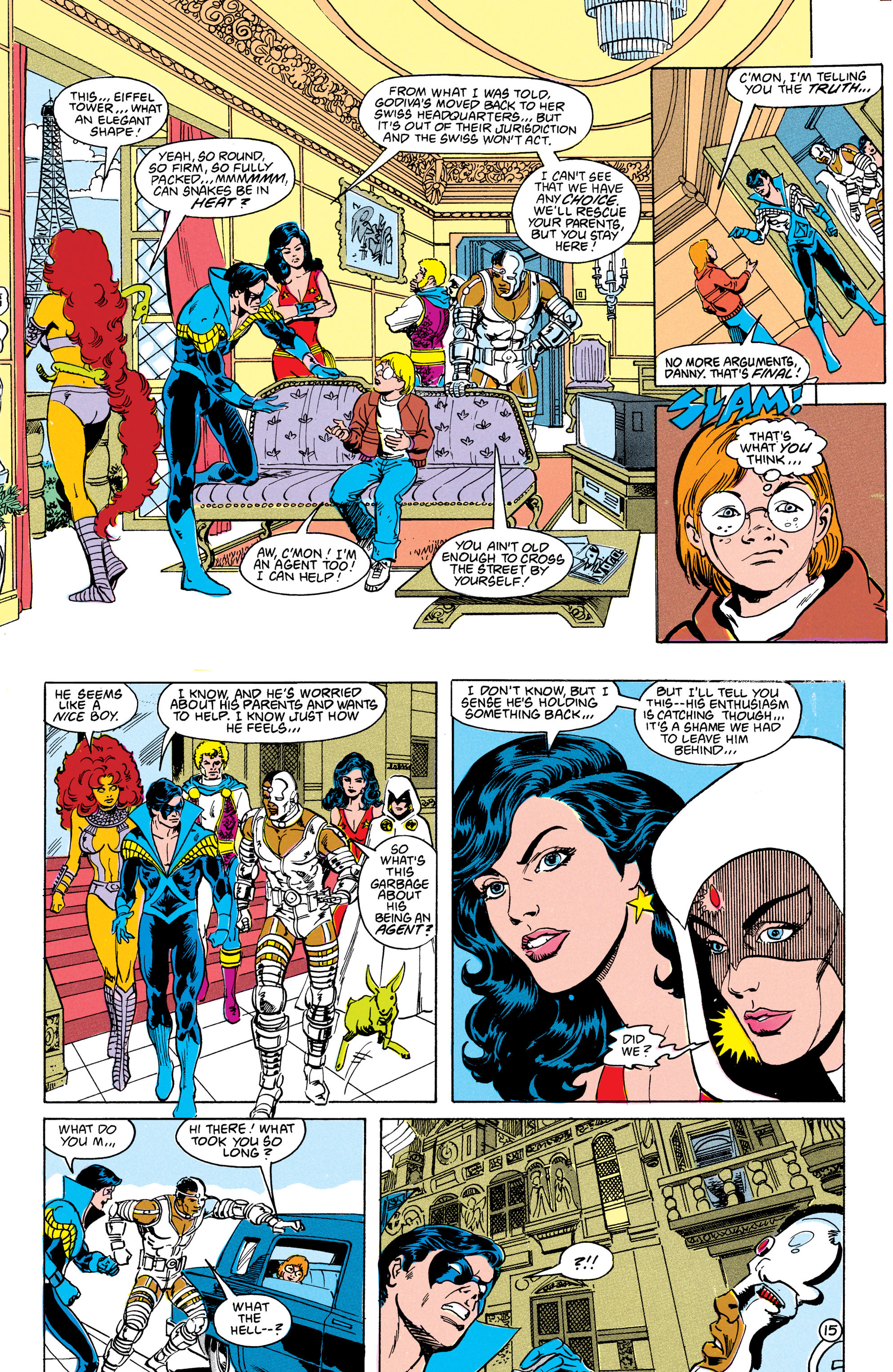 Read online The New Teen Titans (1984) comic -  Issue # _Annual 3 - 16