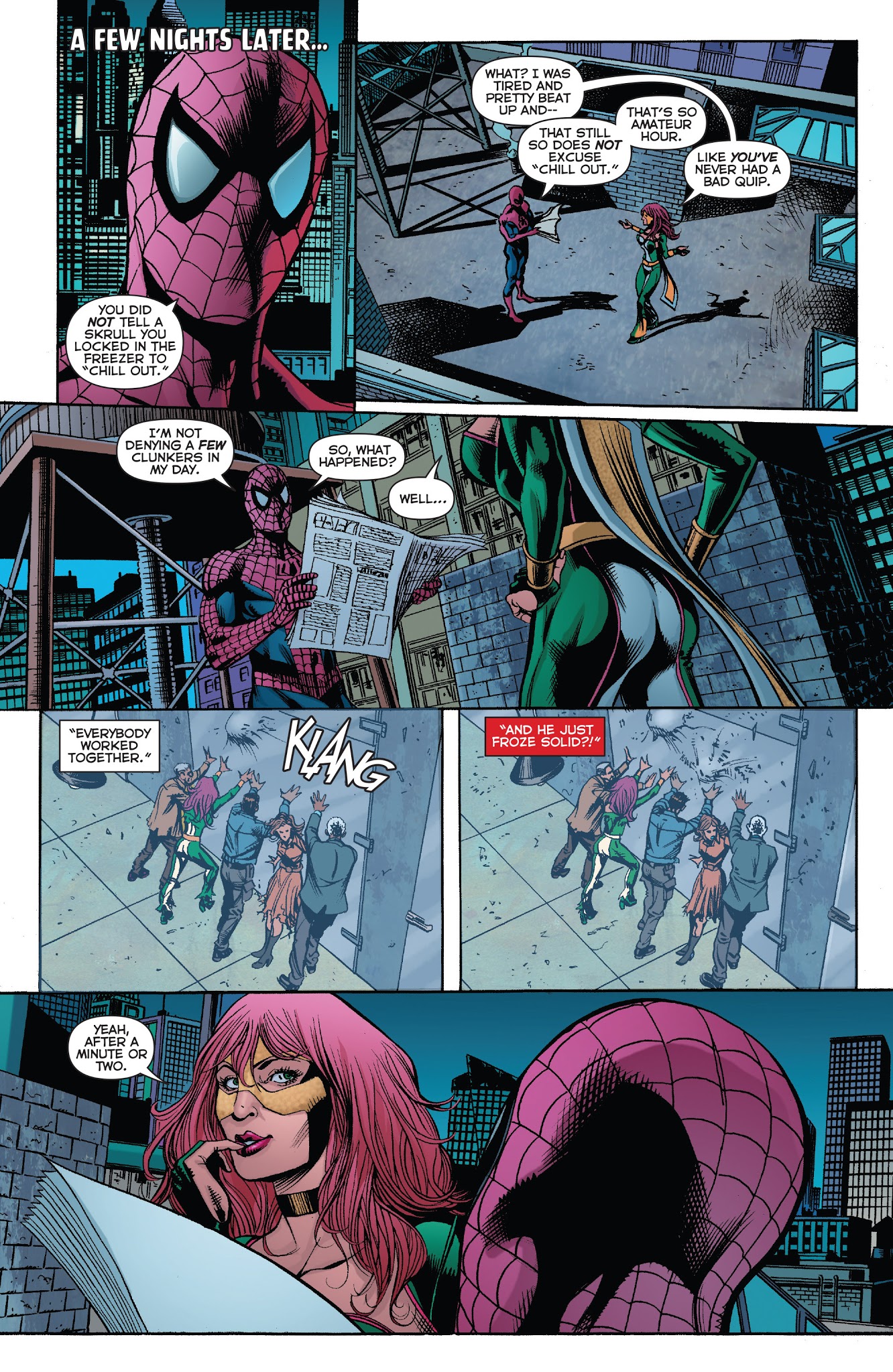 Read online Secret Invasion: The Amazing Spider-Man comic -  Issue #3 - 19