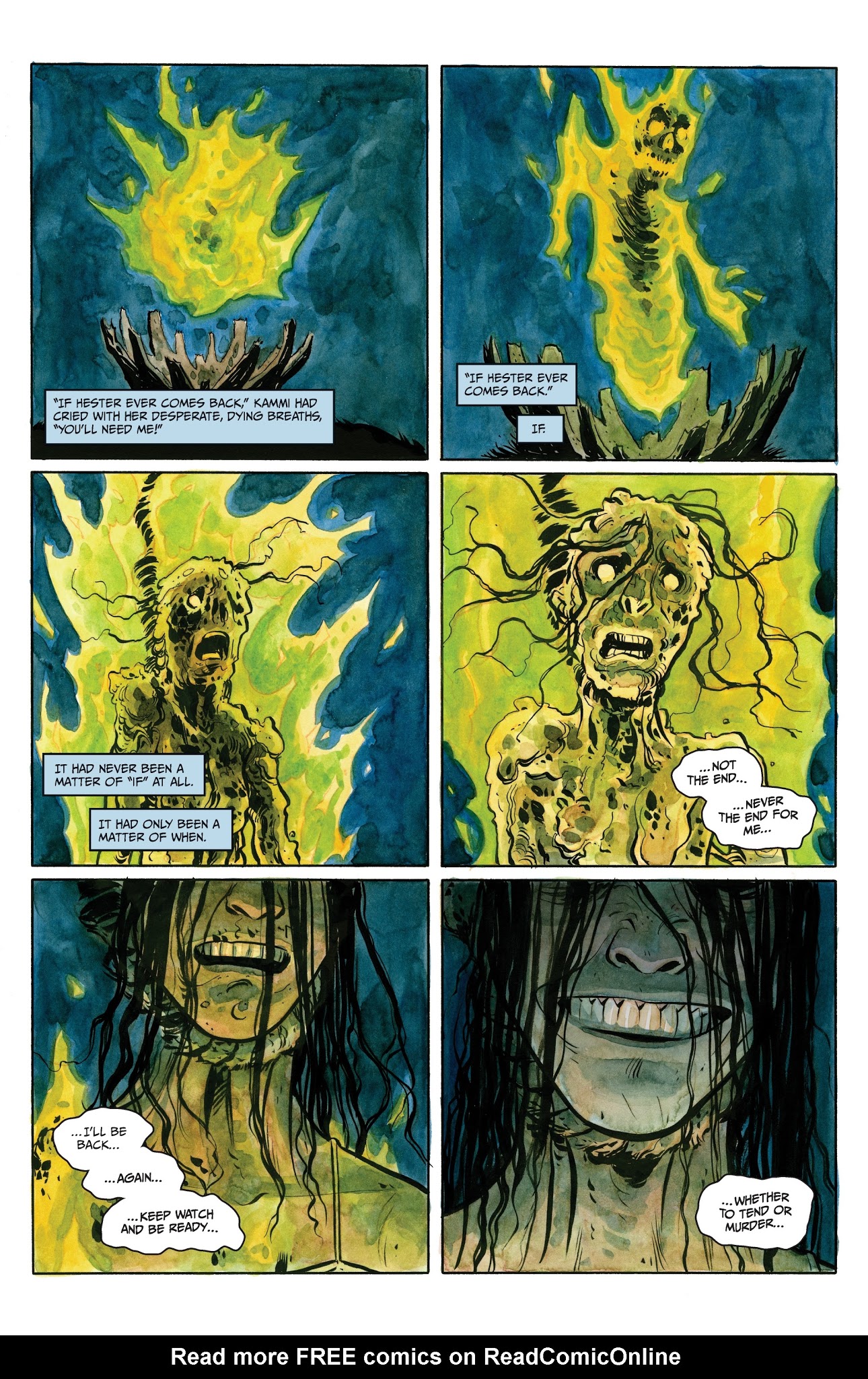 Read online Harrow County comic -  Issue #28 - 22