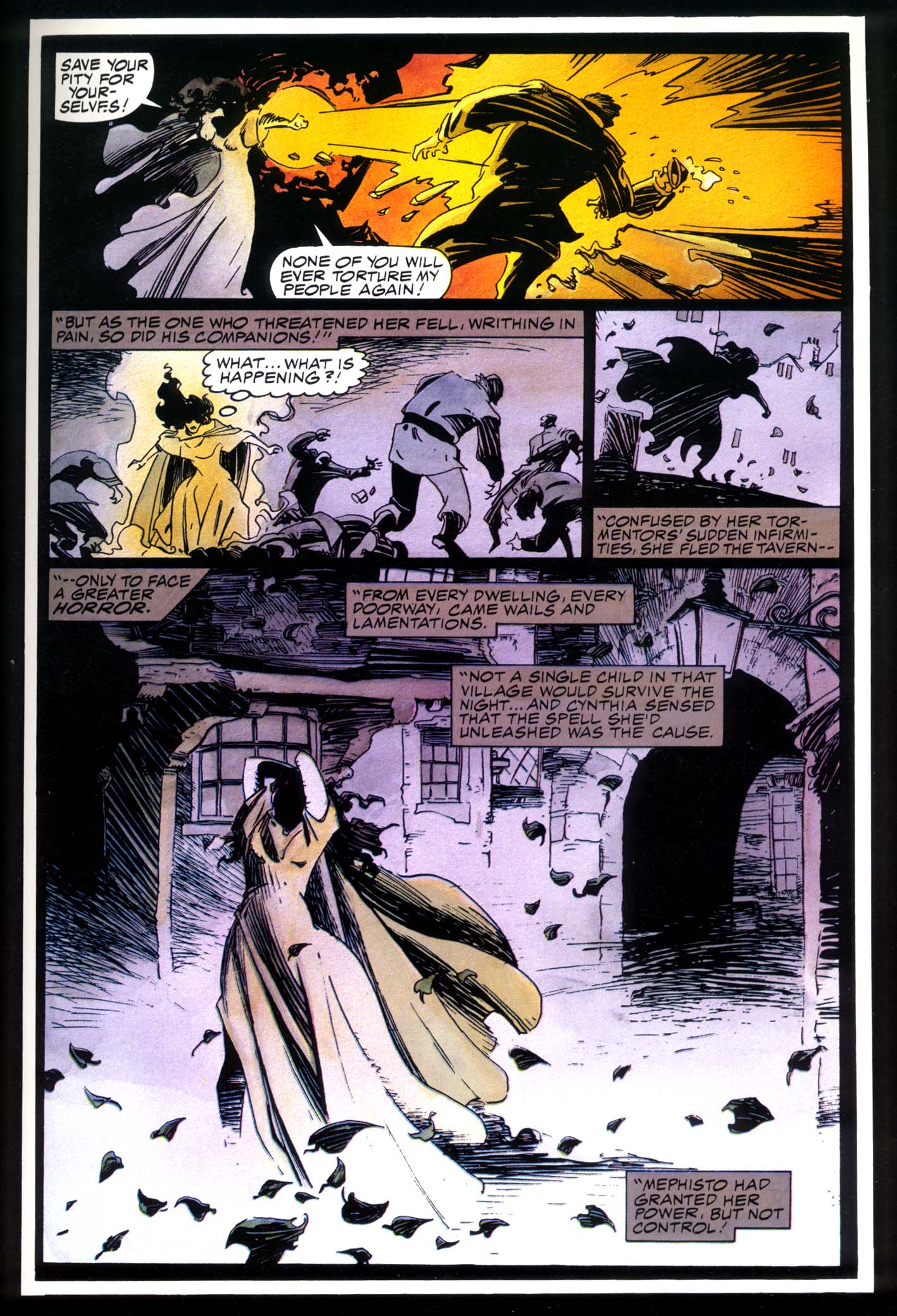 Read online Marvel Graphic Novel comic -  Issue #49 - Doctor Strange & Doctor Doom - Triumph & Torment - 36