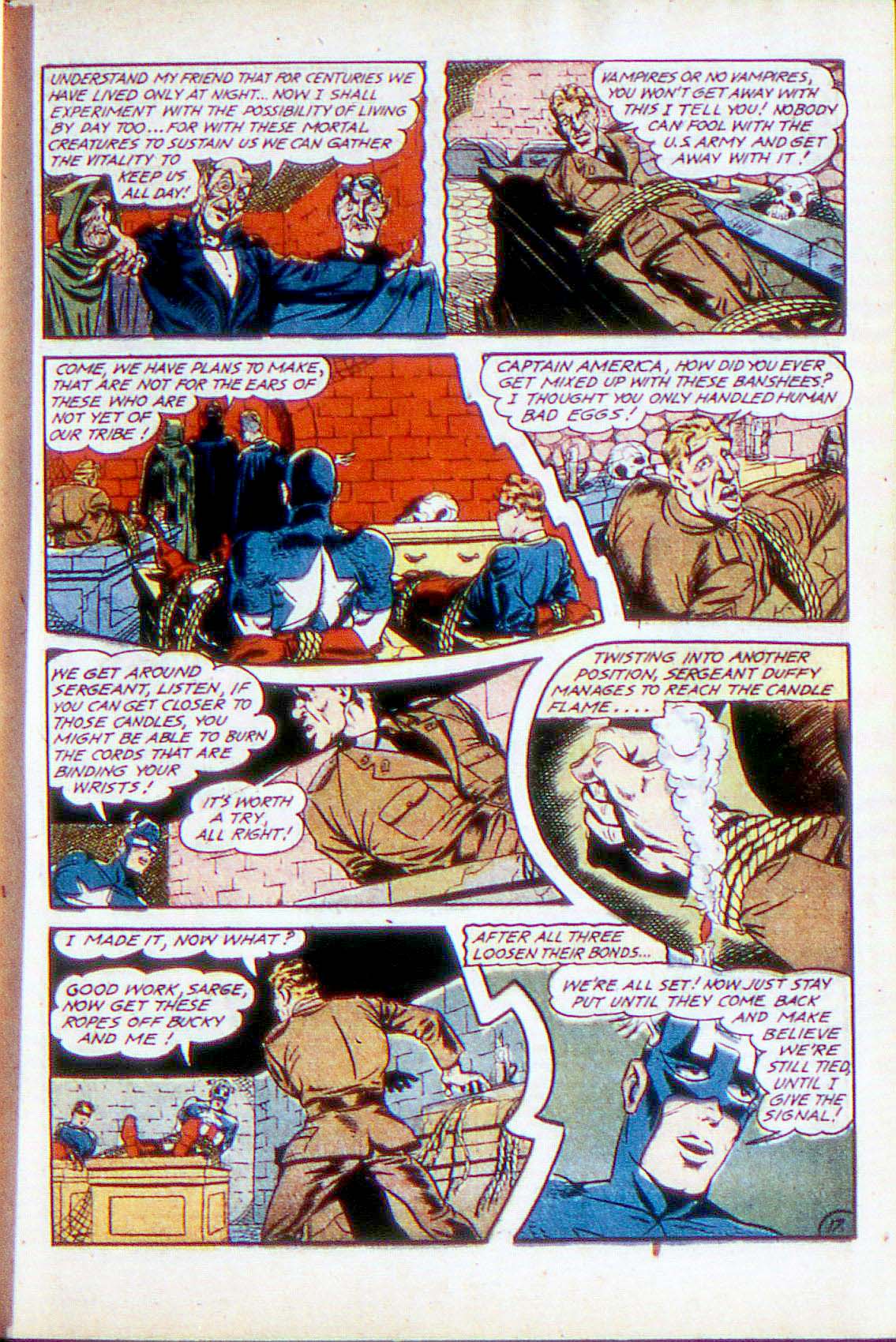 Read online Captain America Comics comic -  Issue #24 - 19