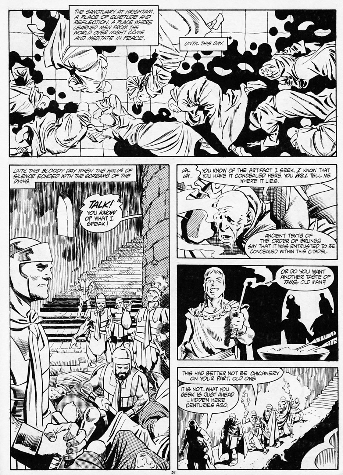 The Savage Sword Of Conan issue 186 - Page 23
