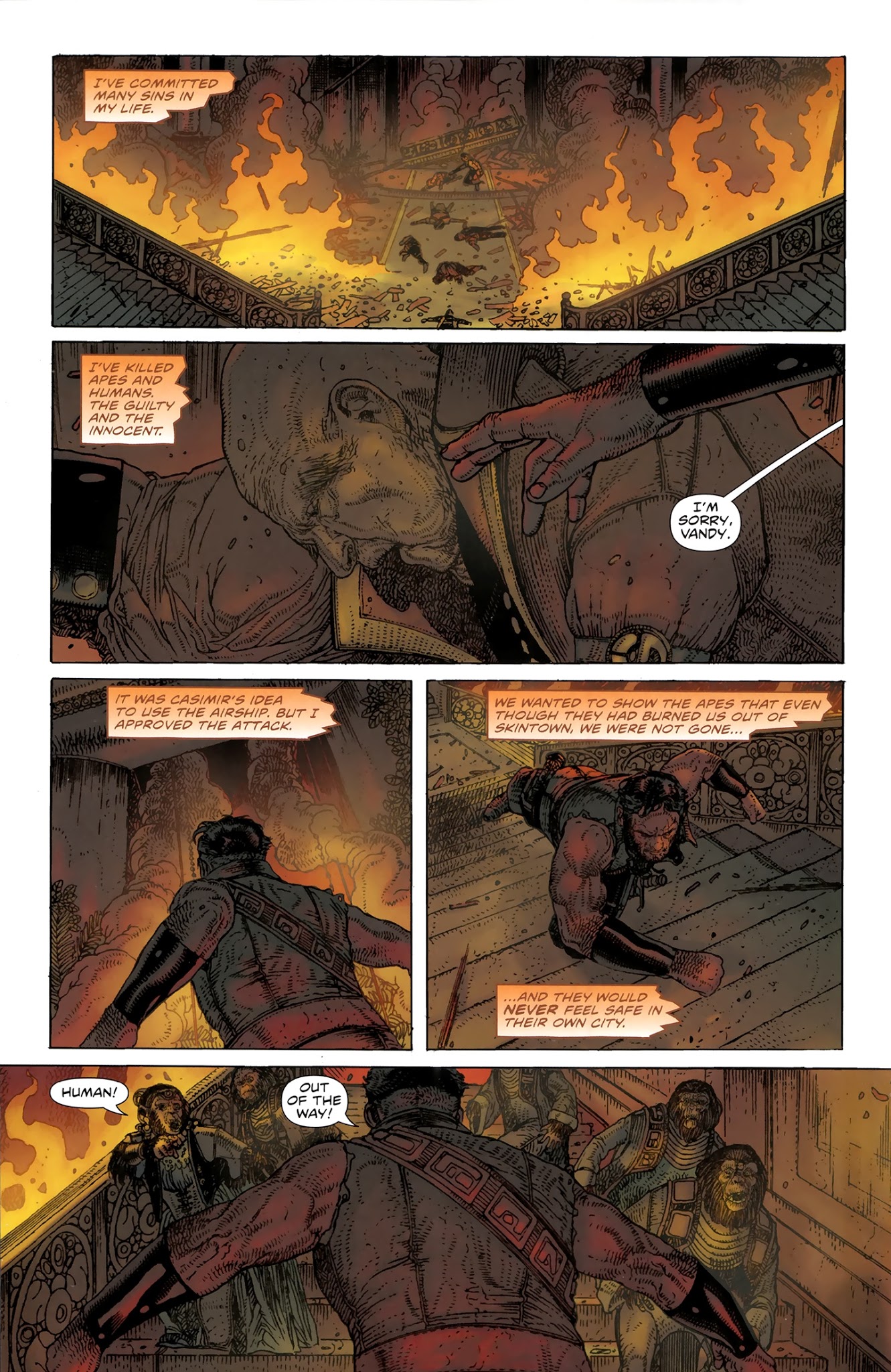 Read online Planet of the Apes (2011) comic -  Issue #12 - 10