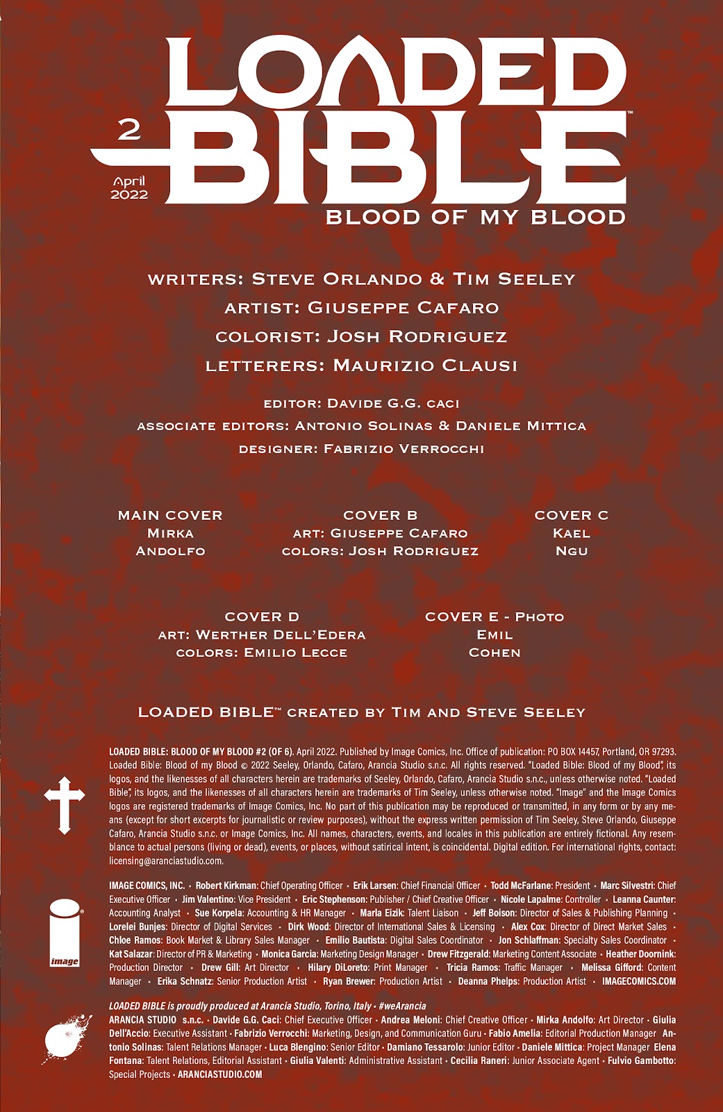 Loaded Bible: Blood Of My Blood issue 2 - Page 2