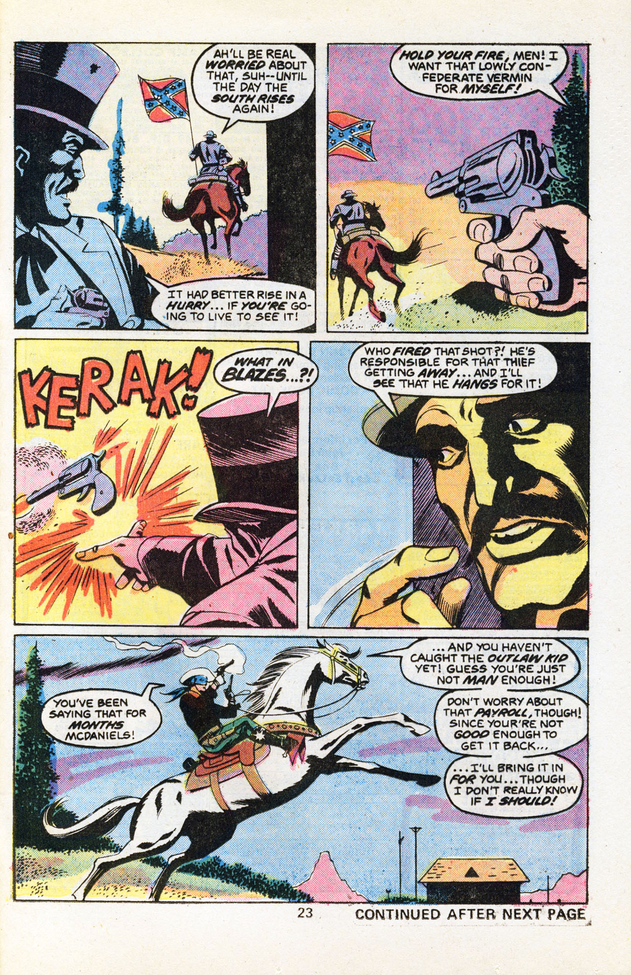 Read online The Outlaw Kid (1970) comic -  Issue #30 - 25