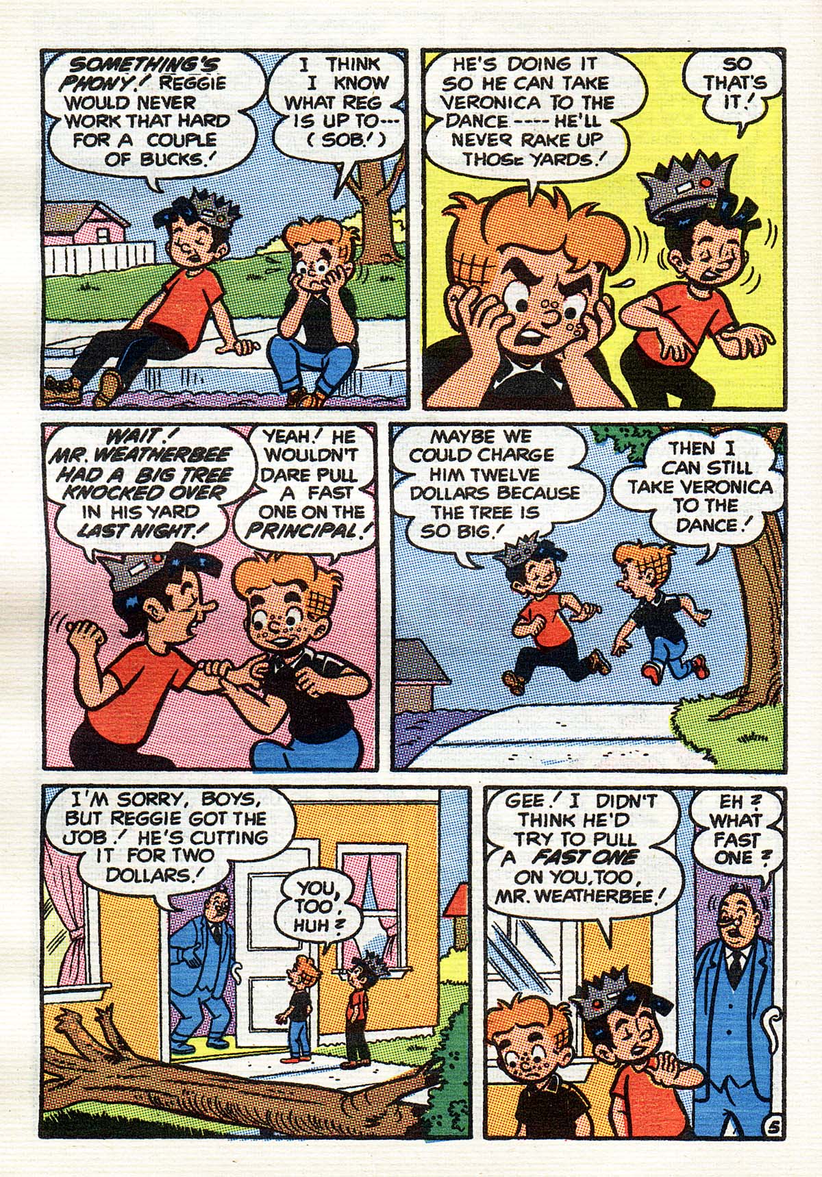 Read online Little Archie Comics Digest Magazine comic -  Issue #44 - 53