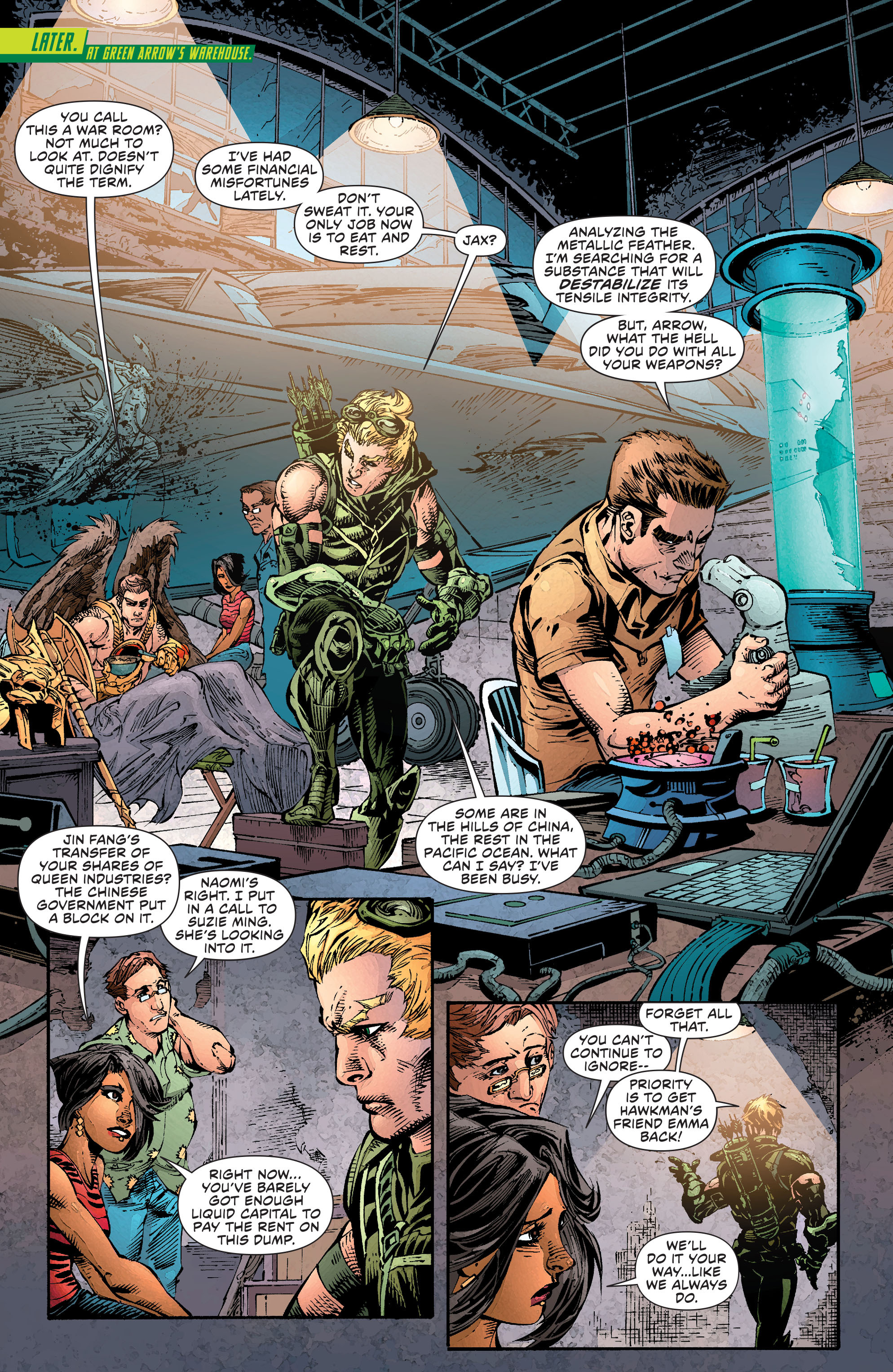 Read online Green Arrow (2011) comic -  Issue #14 - 10