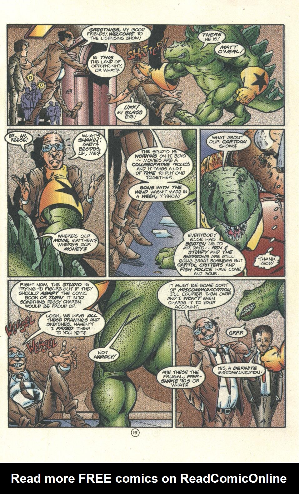 Read online Dinosaurs For Hire comic -  Issue #2 - 18
