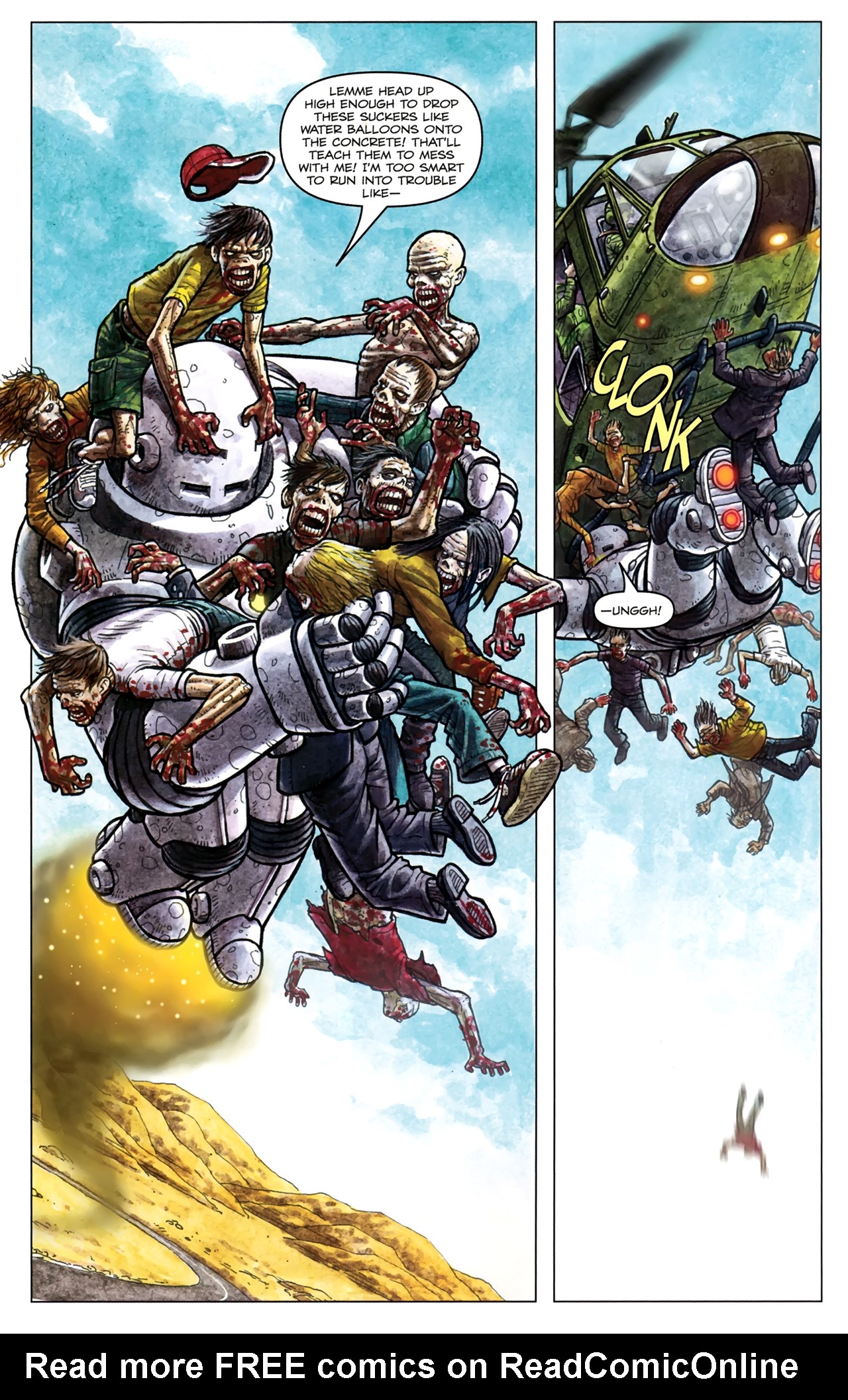 Read online Zombies vs. Robots Aventure comic -  Issue #3 - 11