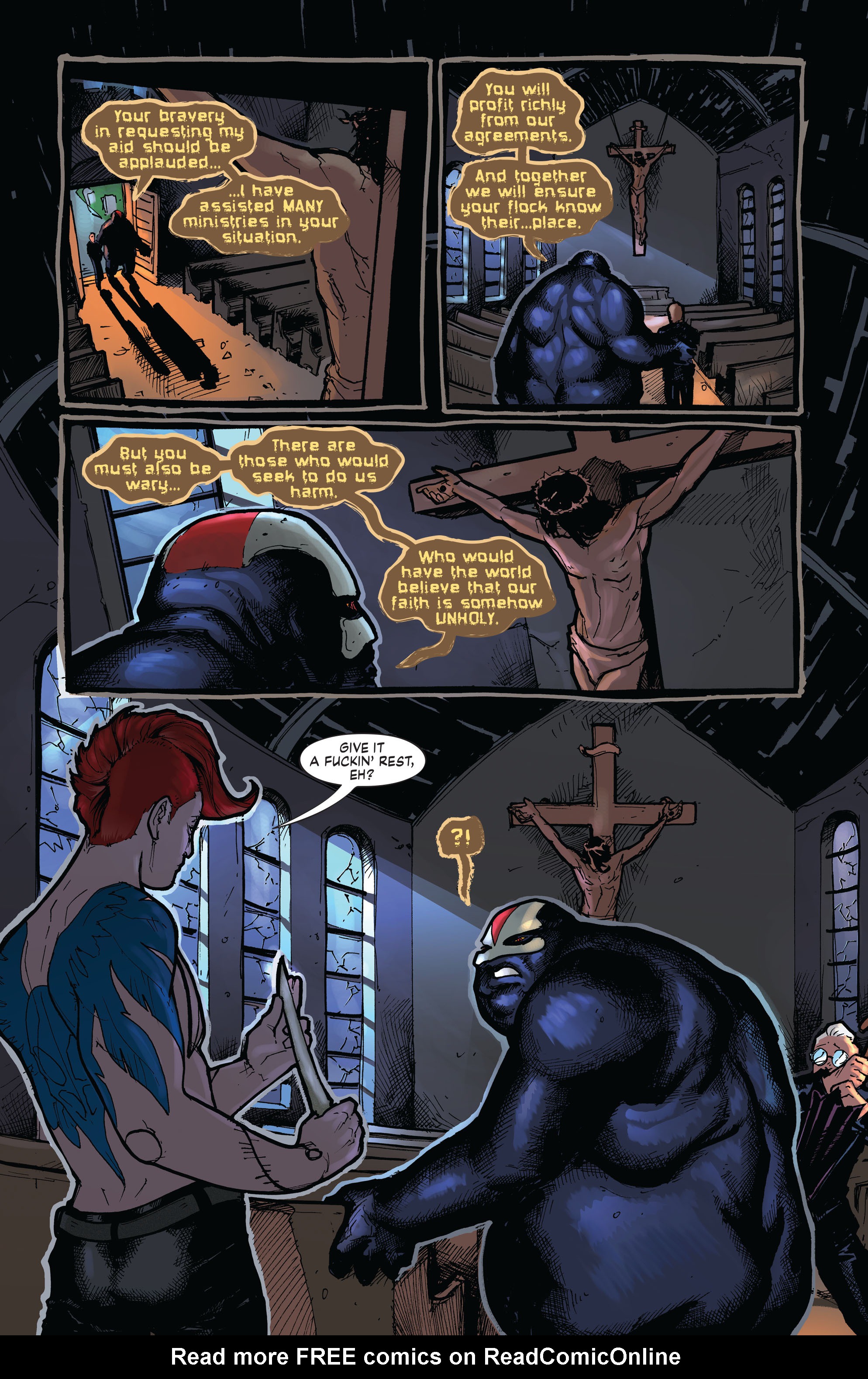 Read online Red Thorn comic -  Issue #5 - 11