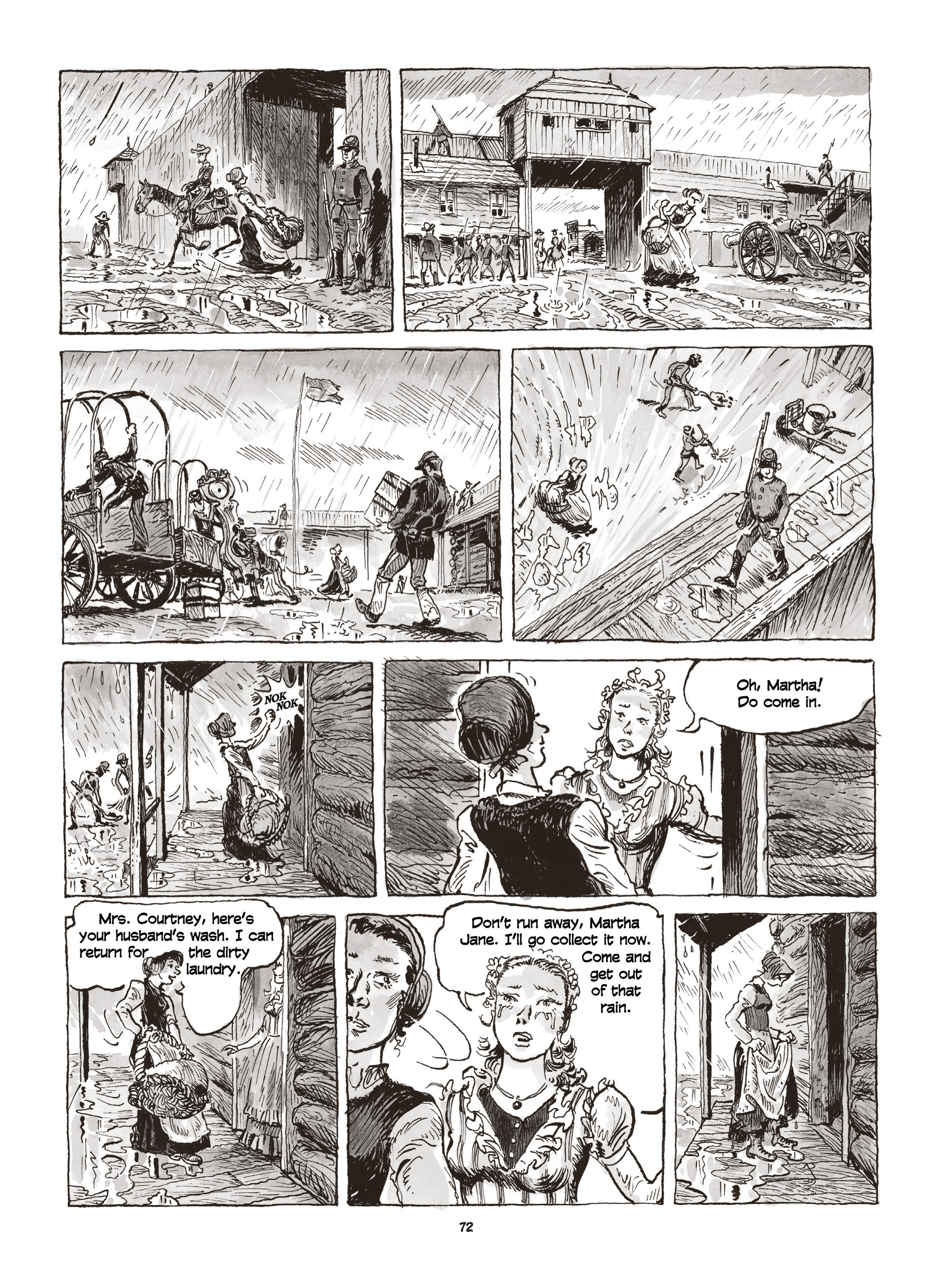 Read online Calamity Jane: The Calamitous Life of Martha Jane Cannary comic -  Issue # TPB (Part 1) - 70