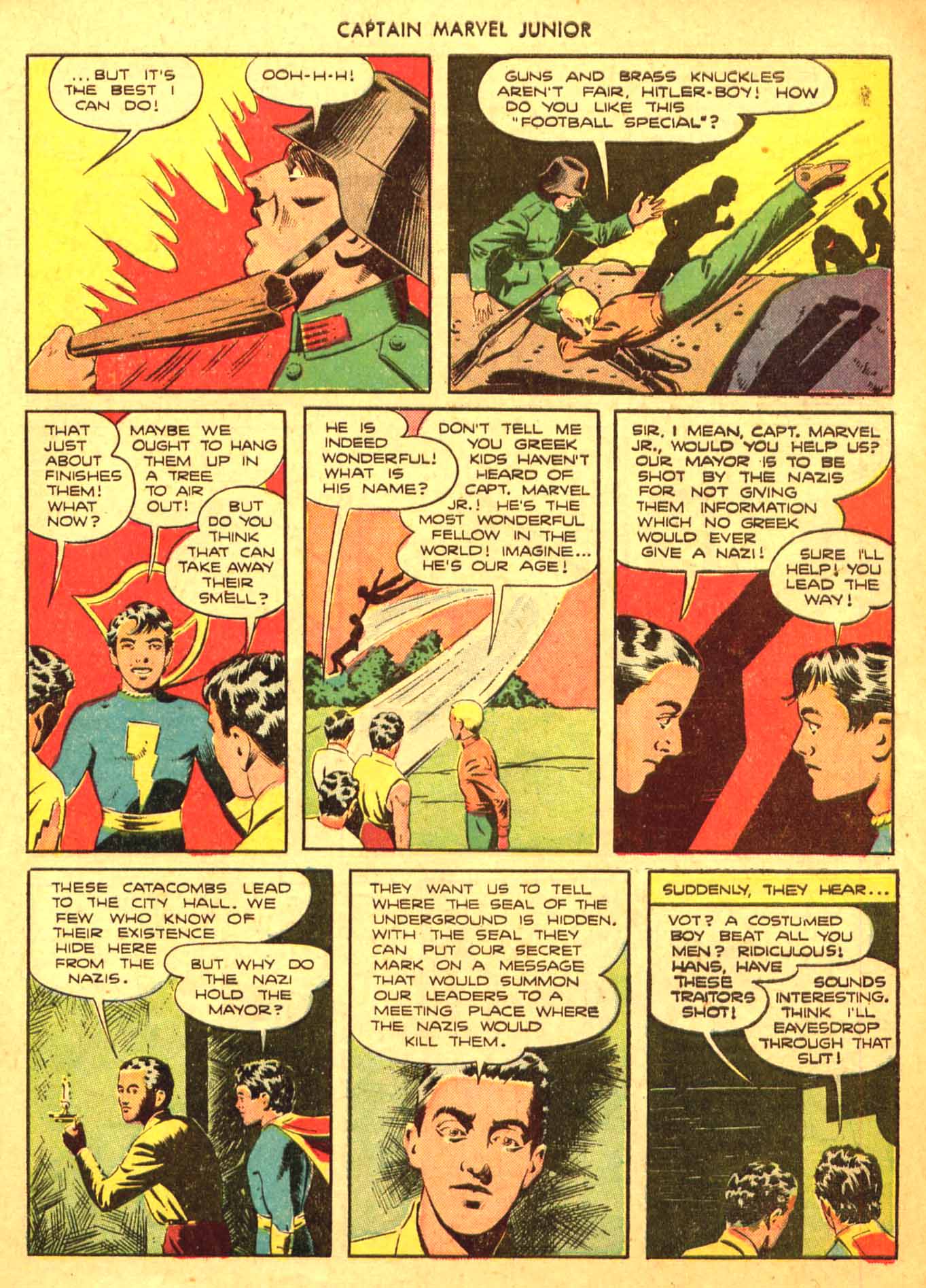 Read online Captain Marvel, Jr. comic -  Issue #25 - 29