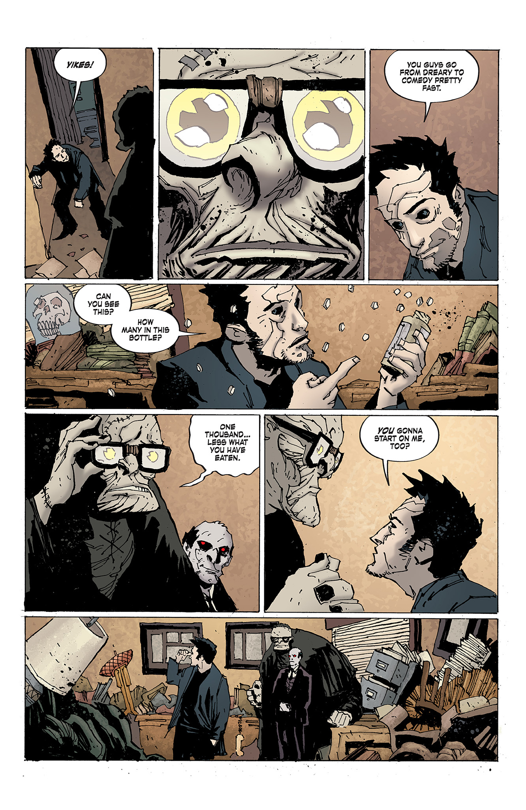 Read online Criminal Macabre: The Eyes of Frankenstein comic -  Issue #2 - 9